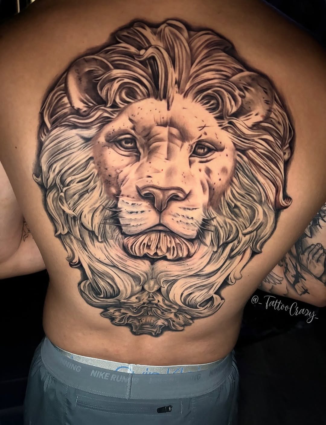 Tattoo by @_tattoocrazy_ — realism, black_and_grey