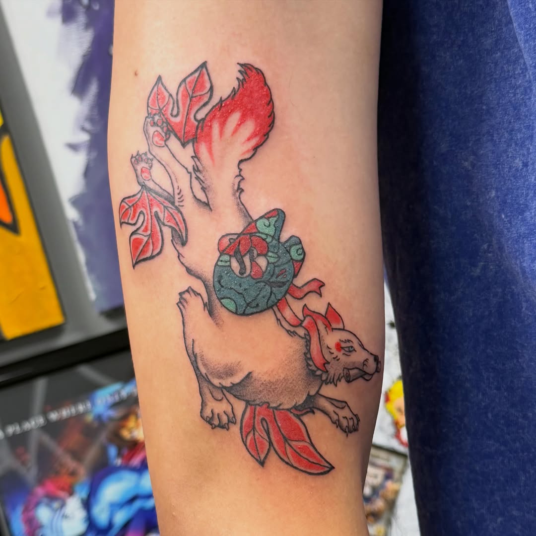 Tattoo by @ladystarktattoos — japanese_irezumi, black_and_grey