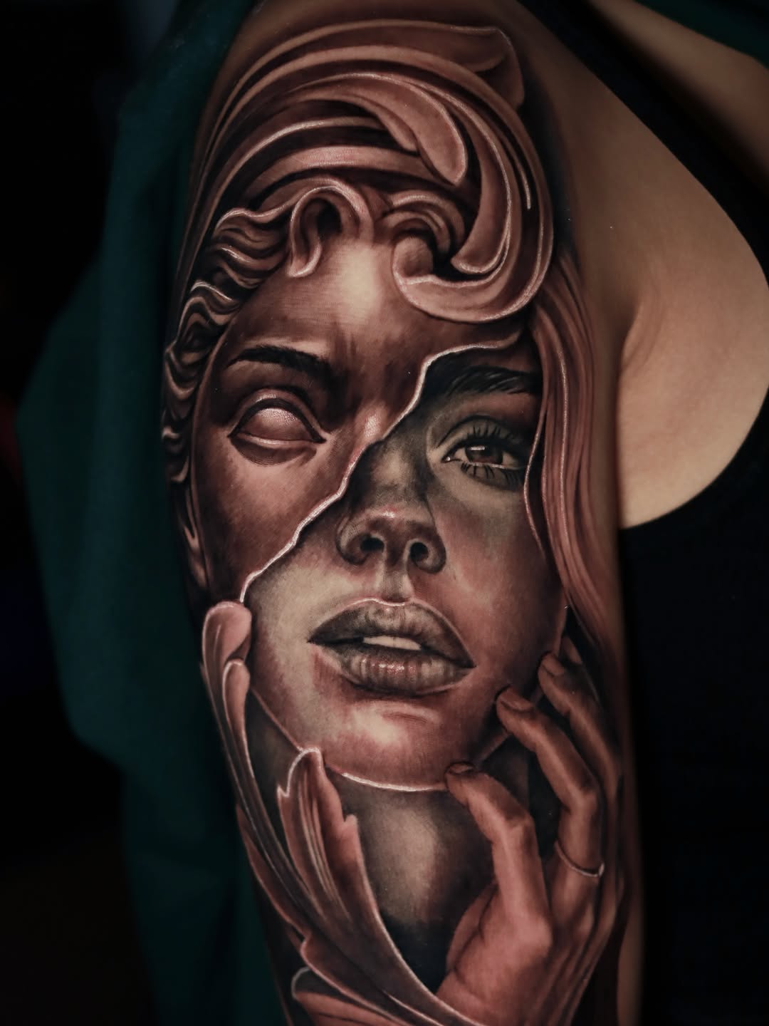 Tattoo by @official_jaytattoos — realism, black_and_grey