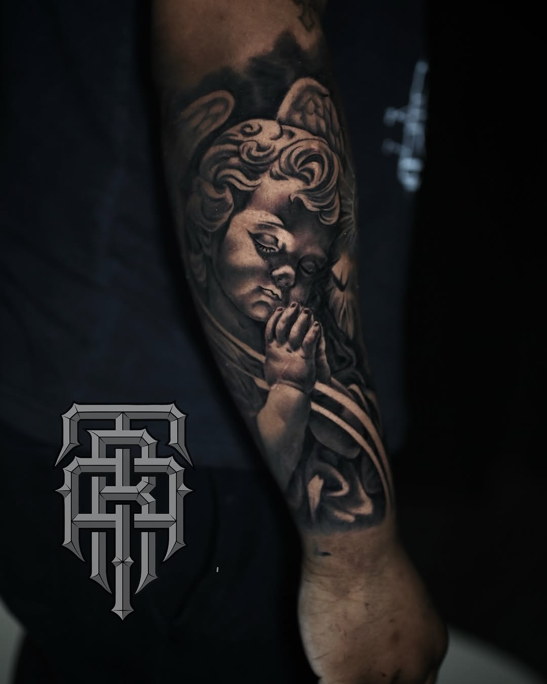 Tattoo by @artlopeztattoo — realism, black_and_grey