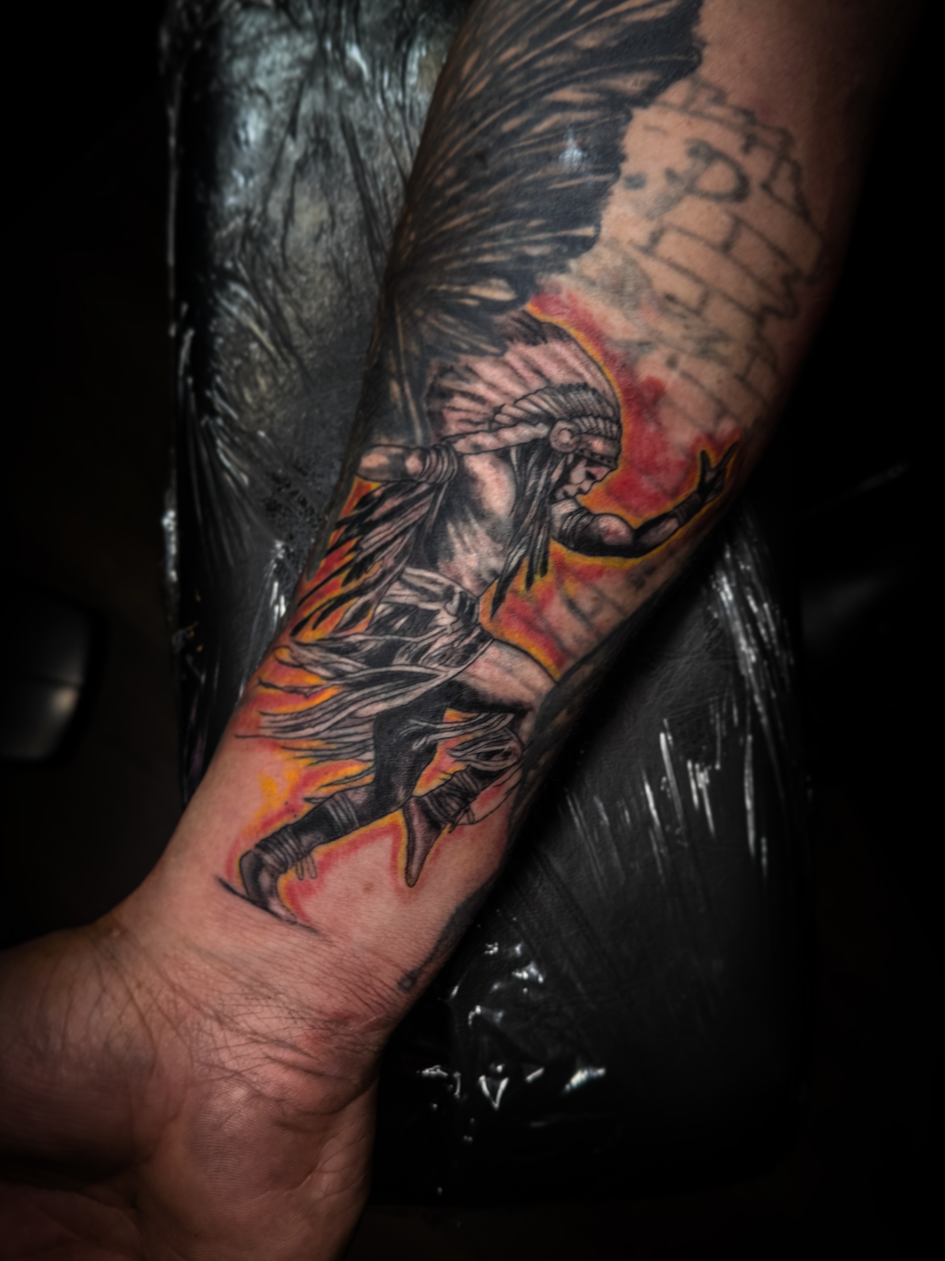 Tattoo by @saigeartwork — american_traditional, dark_realism