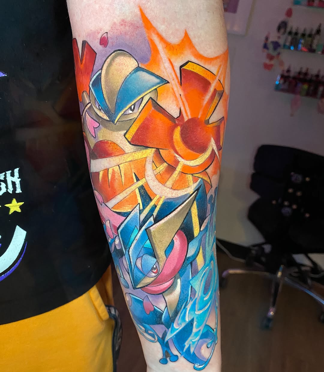 Tattoo by @amyporterart — anime, new_school