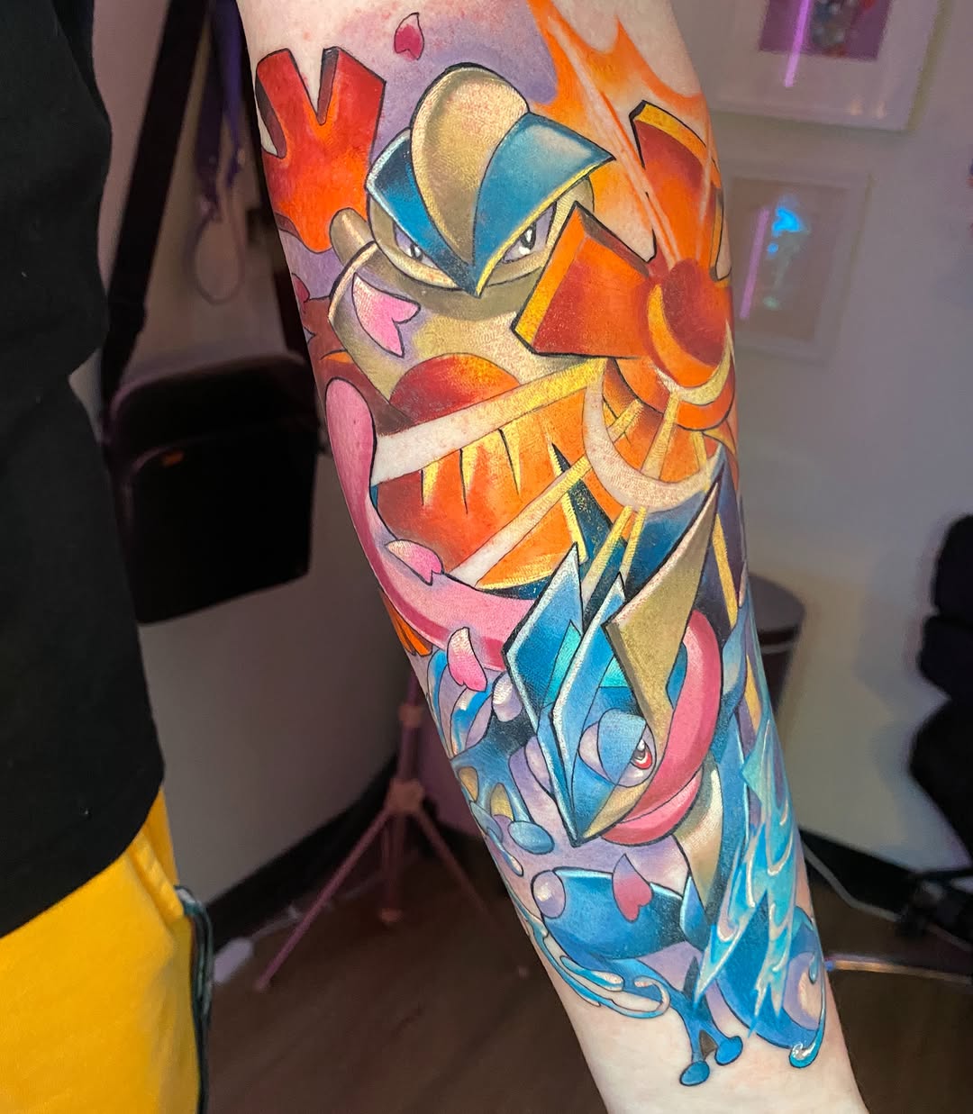 Tattoo by @amyporterart — anime, new_school