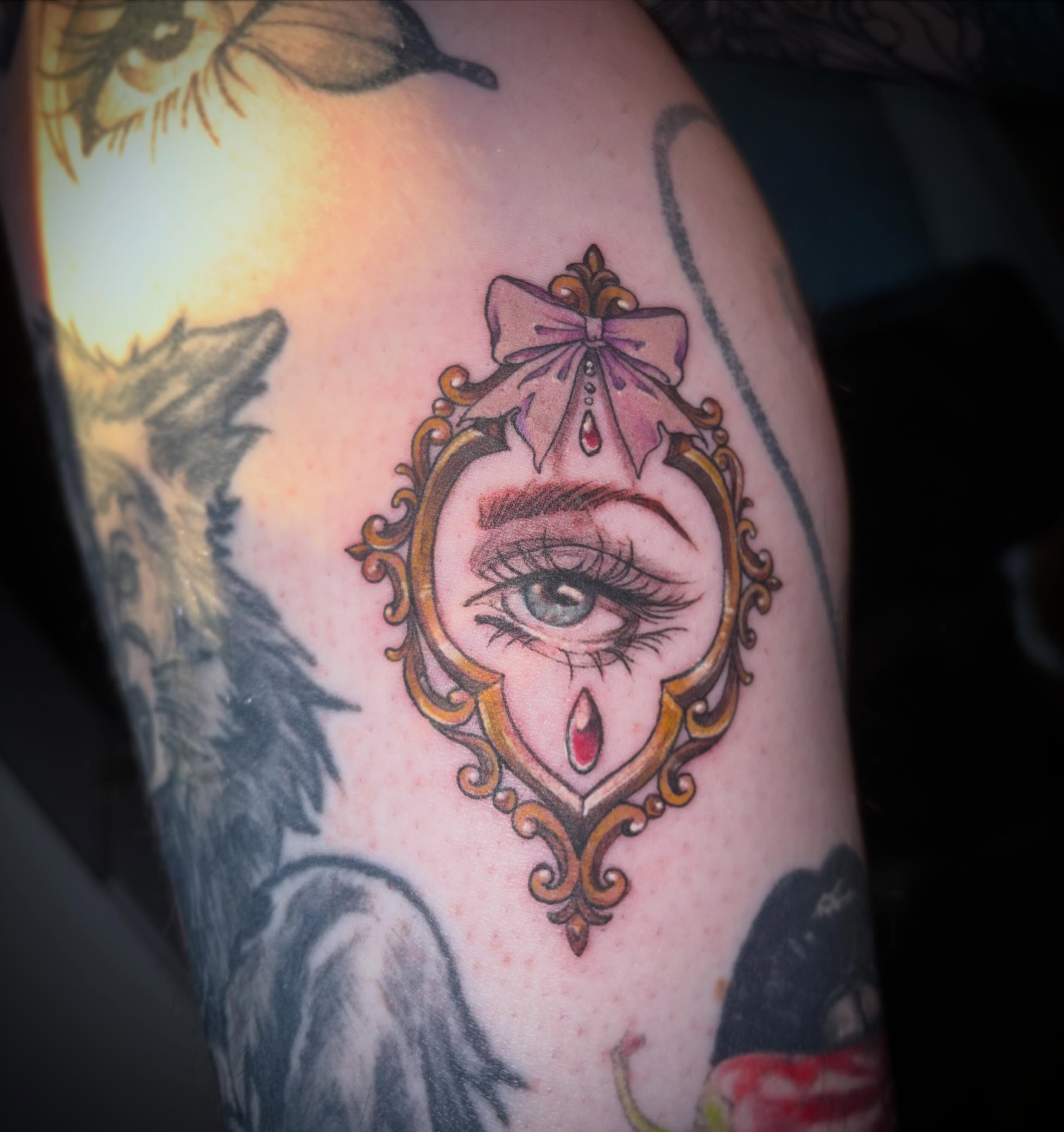 Tattoo by @tattoosby_becca — american_traditional, realism