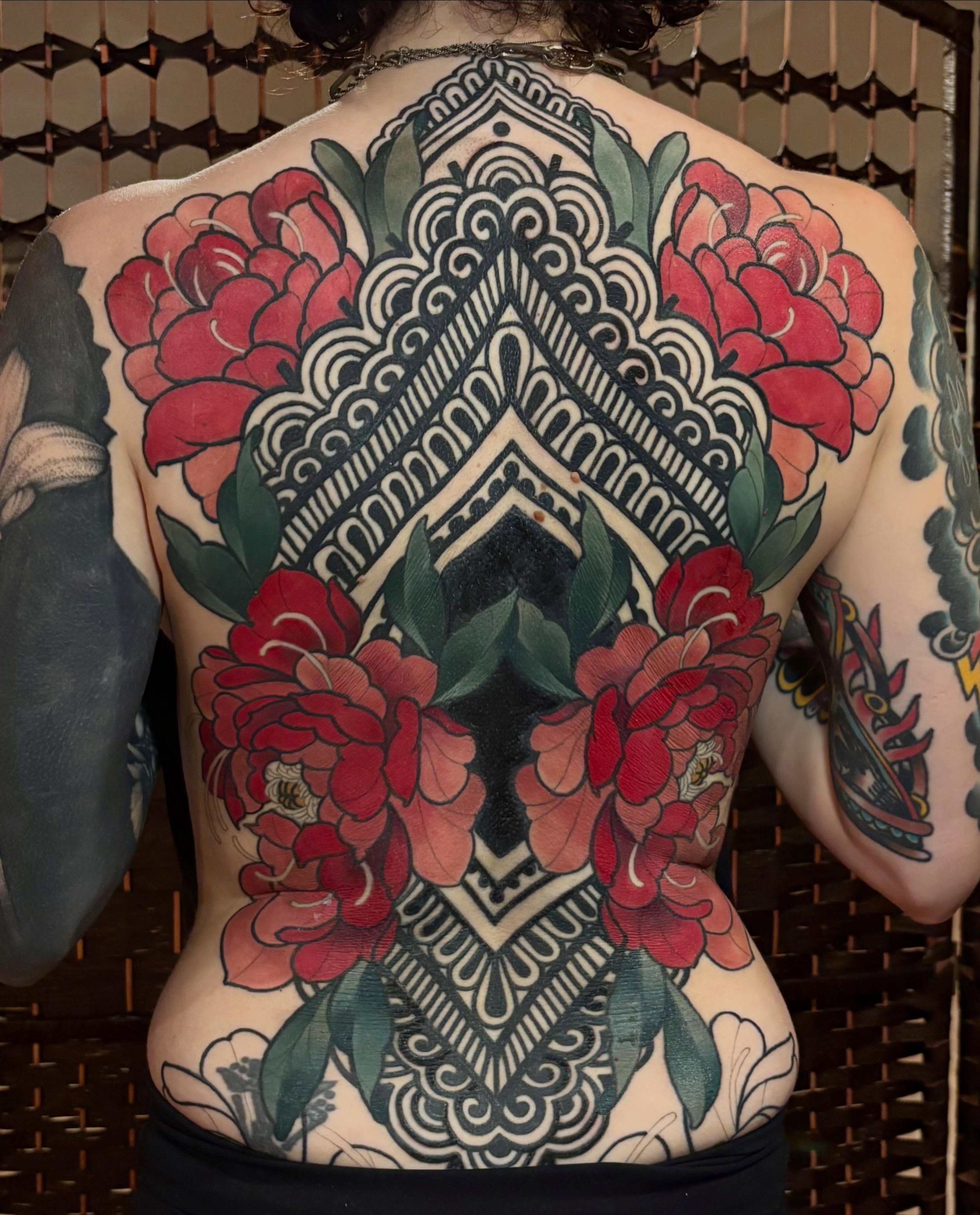 Tattoo by @joe.blackmamba β american_traditional, ornamental