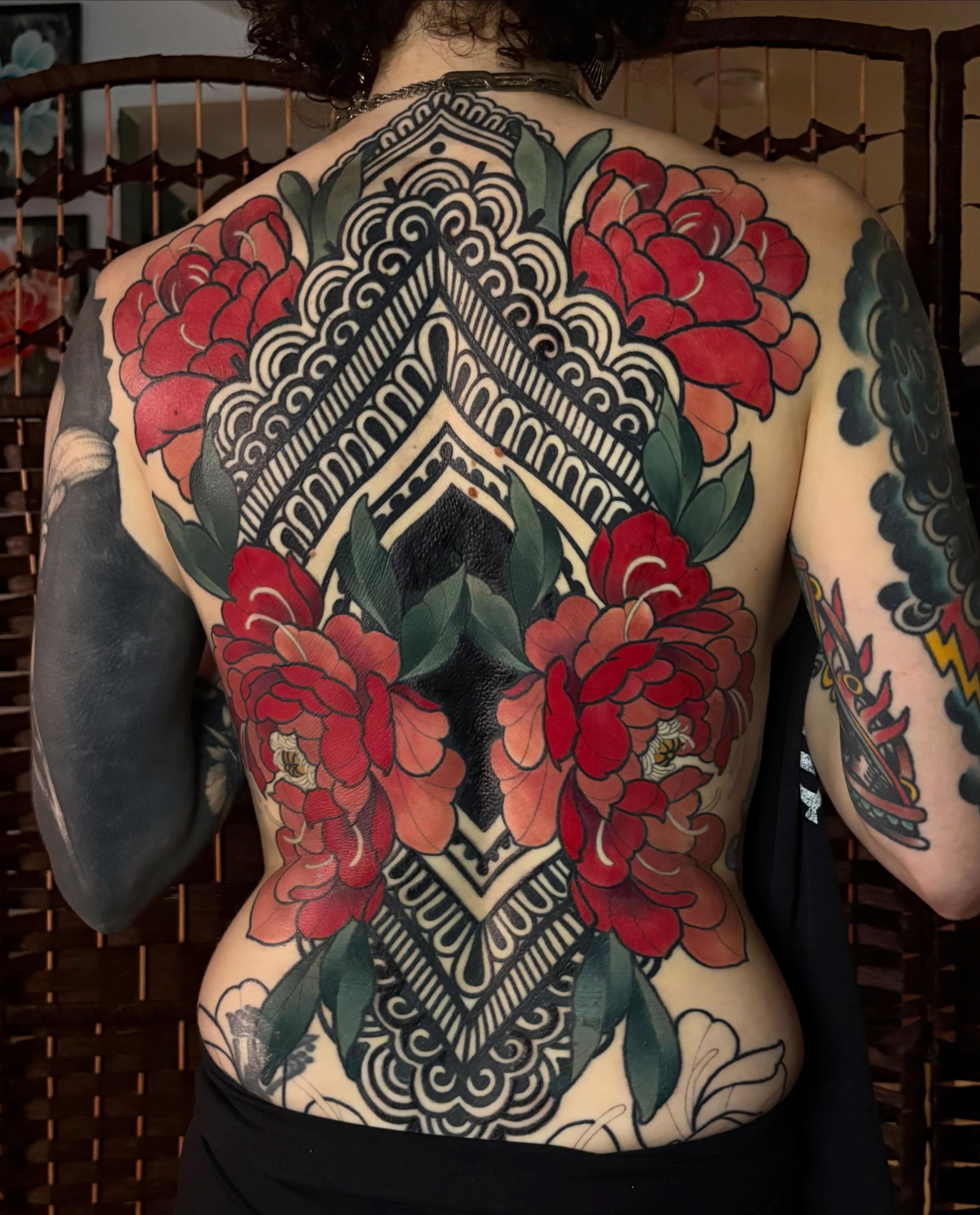Tattoo by @joe.blackmamba β american_traditional, ornamental