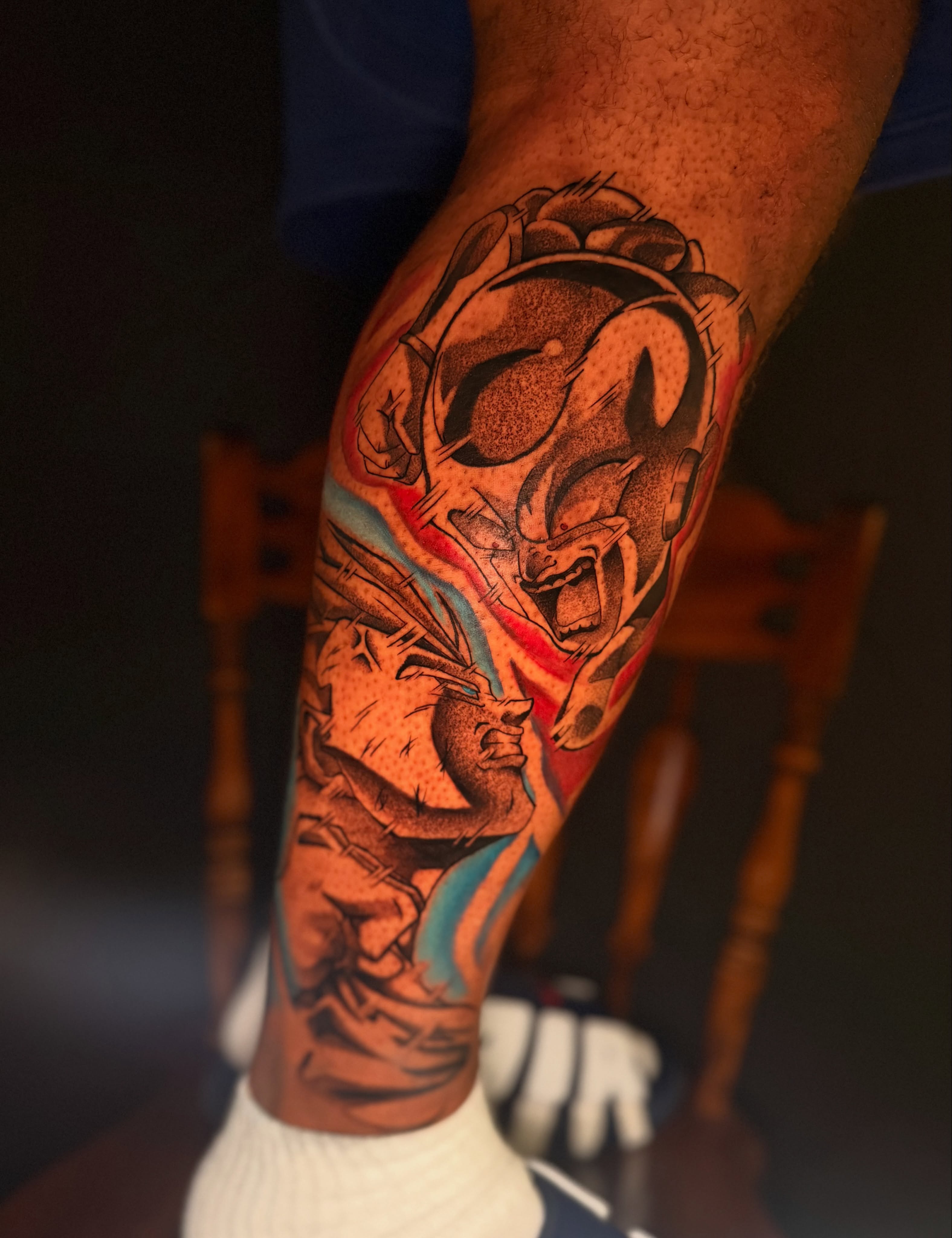 Tattoo by @strangecxncept — dotwork, realism