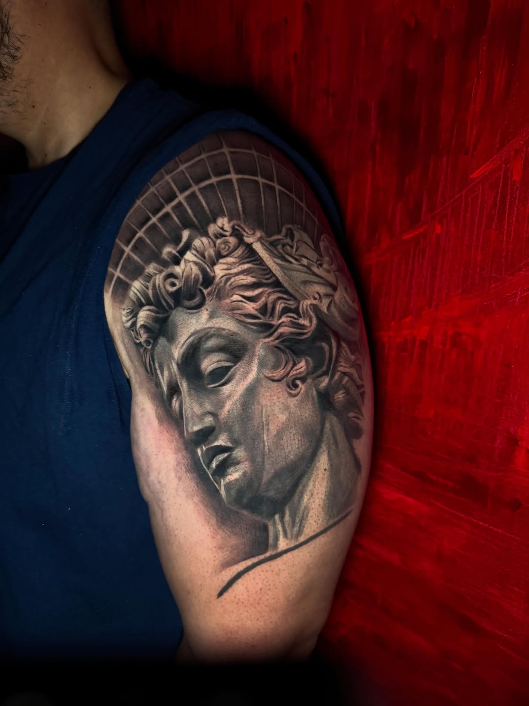 Tattoo by @cambamtattoos — realism, black_and_grey