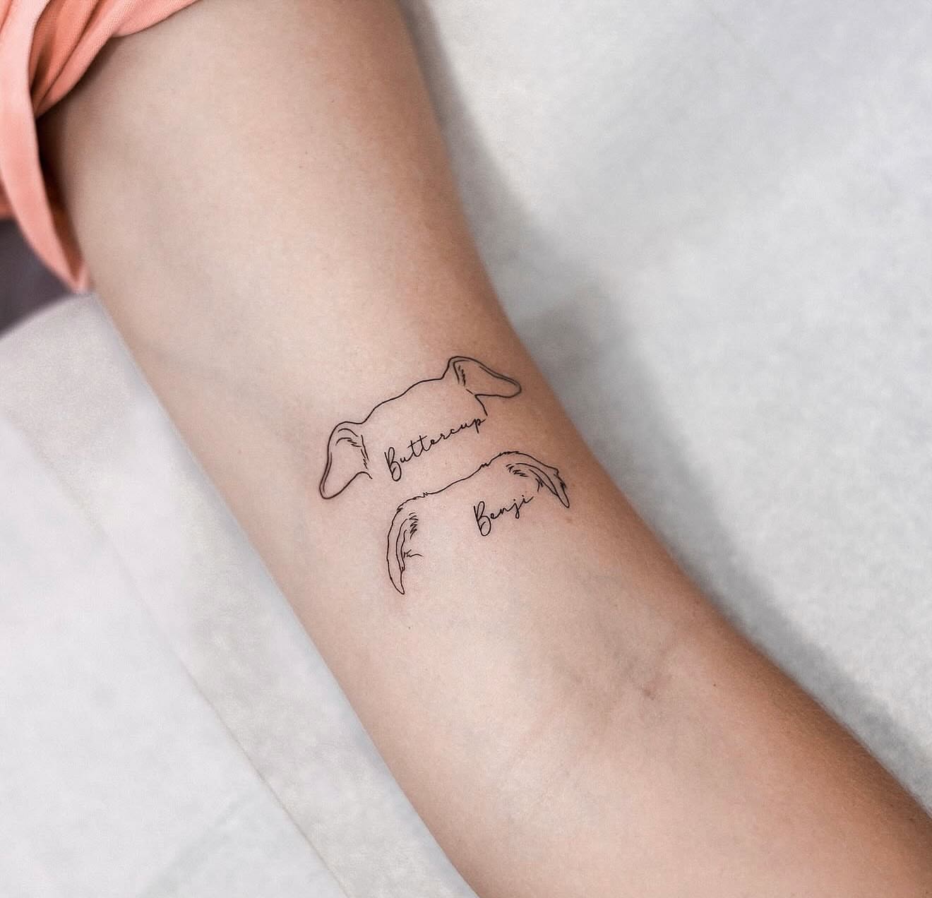 Goats fine line tattoo on the forearm by Chelsea 🍀 Fine Line Tattoo Artist 🖊️🖊️🖊️, Houston, Texas