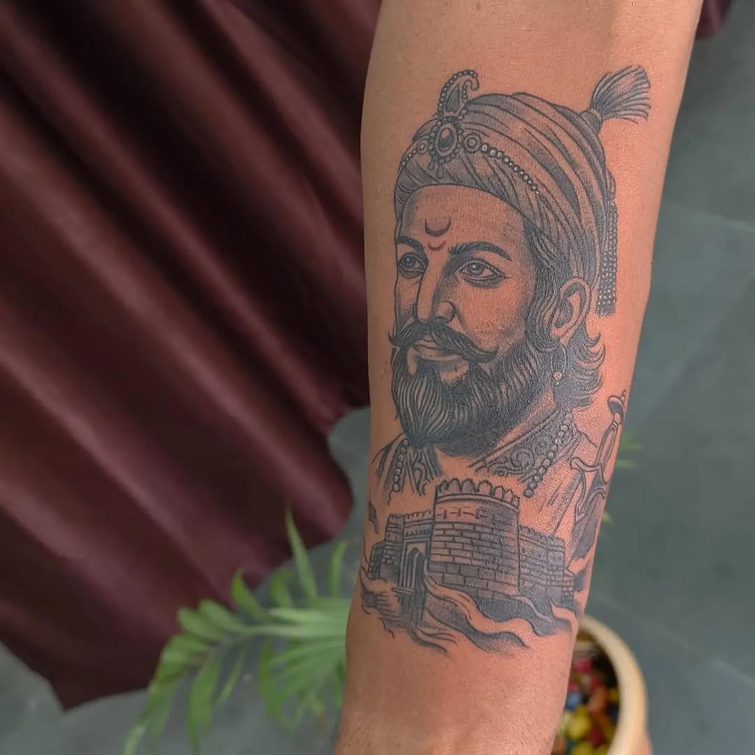 Tattoo on the forearm by VR tattoo Studio