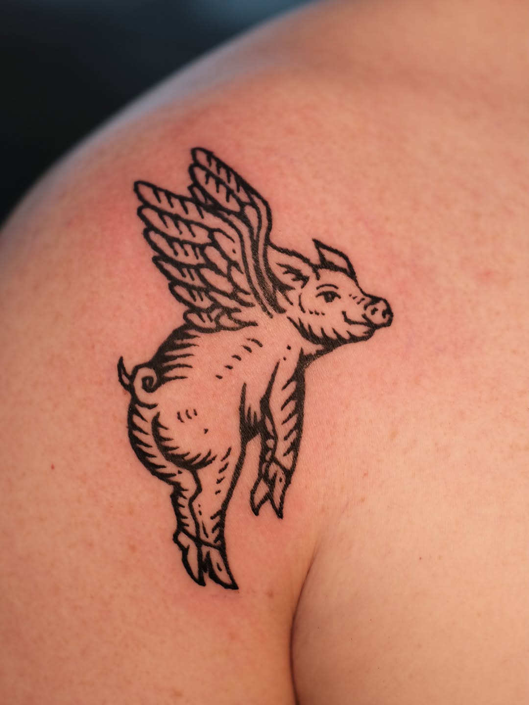Tattoo by @florawoodcut — american_traditional