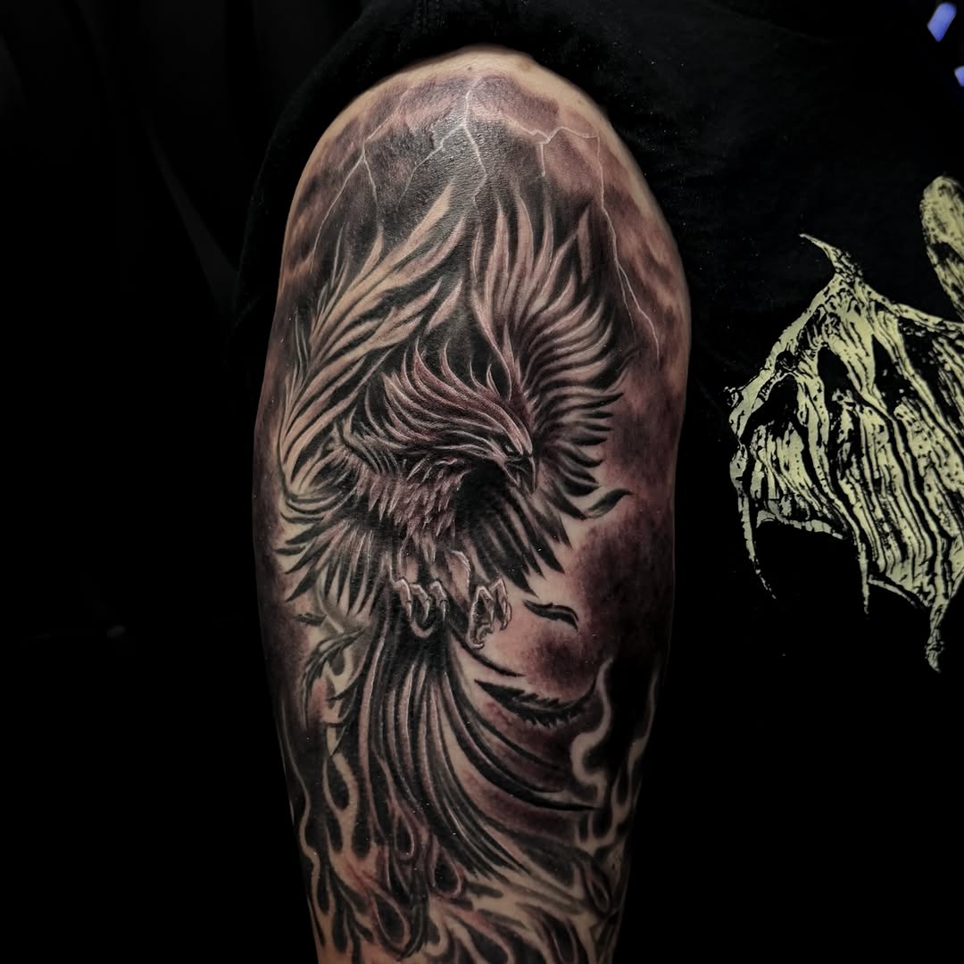 Tattoo by @charliesoto.entrepreneur — realism, black_and_grey