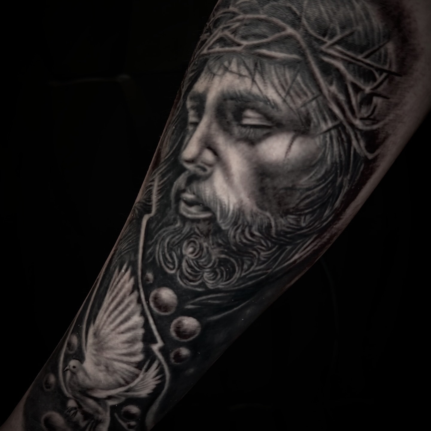 Tattoo by @charliesoto.entrepreneur — realism, black_and_grey
