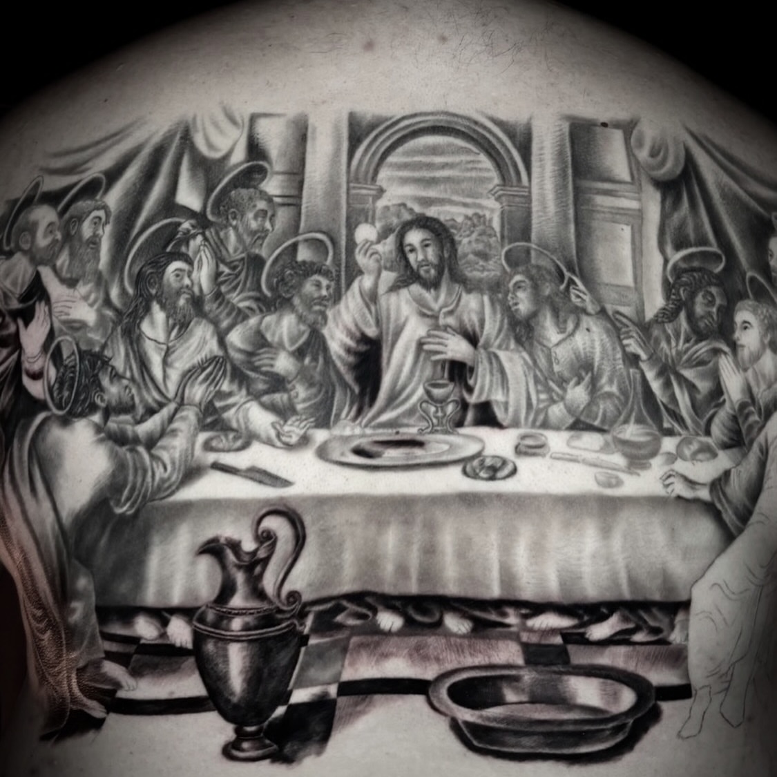 Tattoo by @charliesoto.entrepreneur — realism, black_and_grey