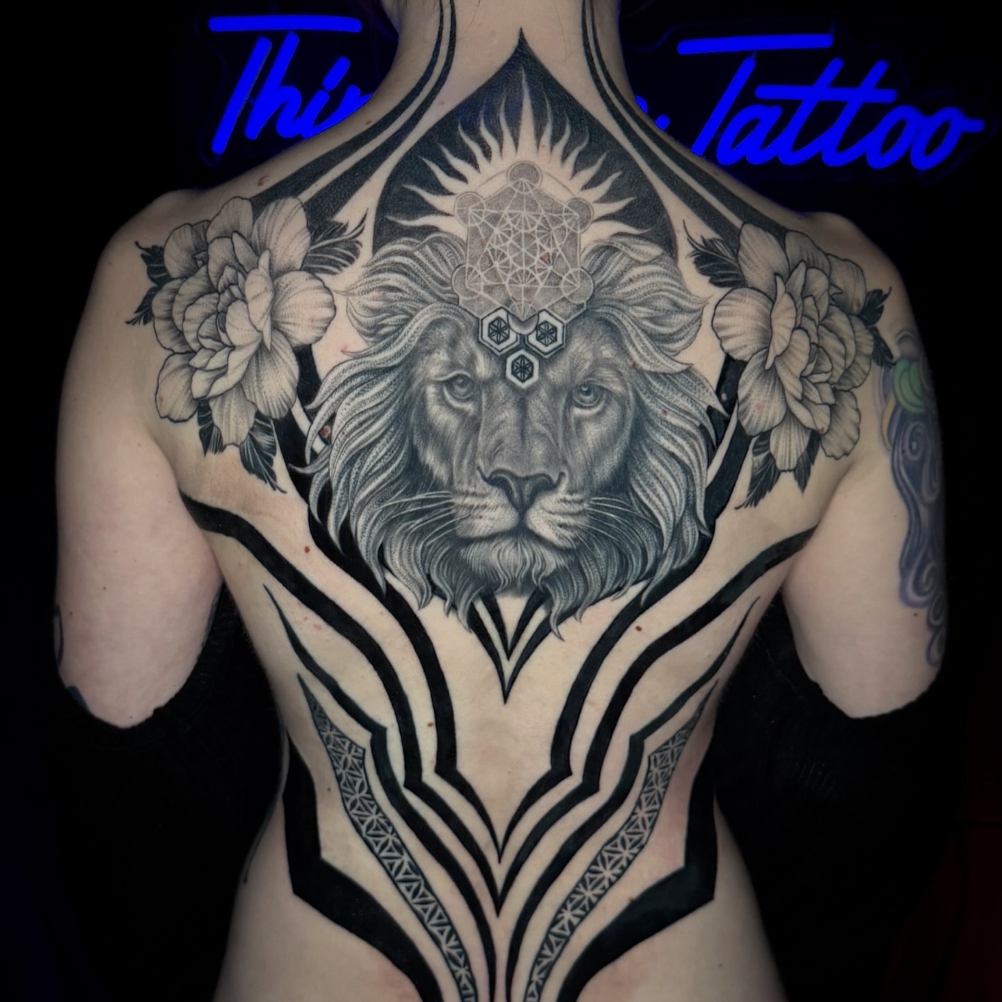 Tattoo by @charliesoto.entrepreneur — realism, geometric