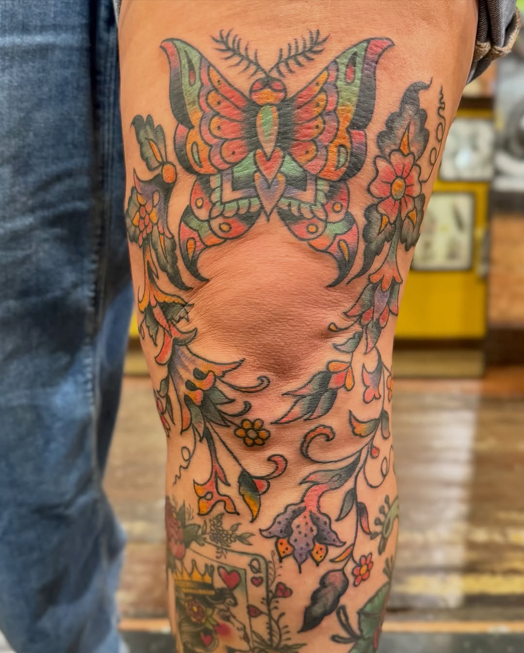 Tattoo by @joe_tatum — american_traditional, neo_traditional