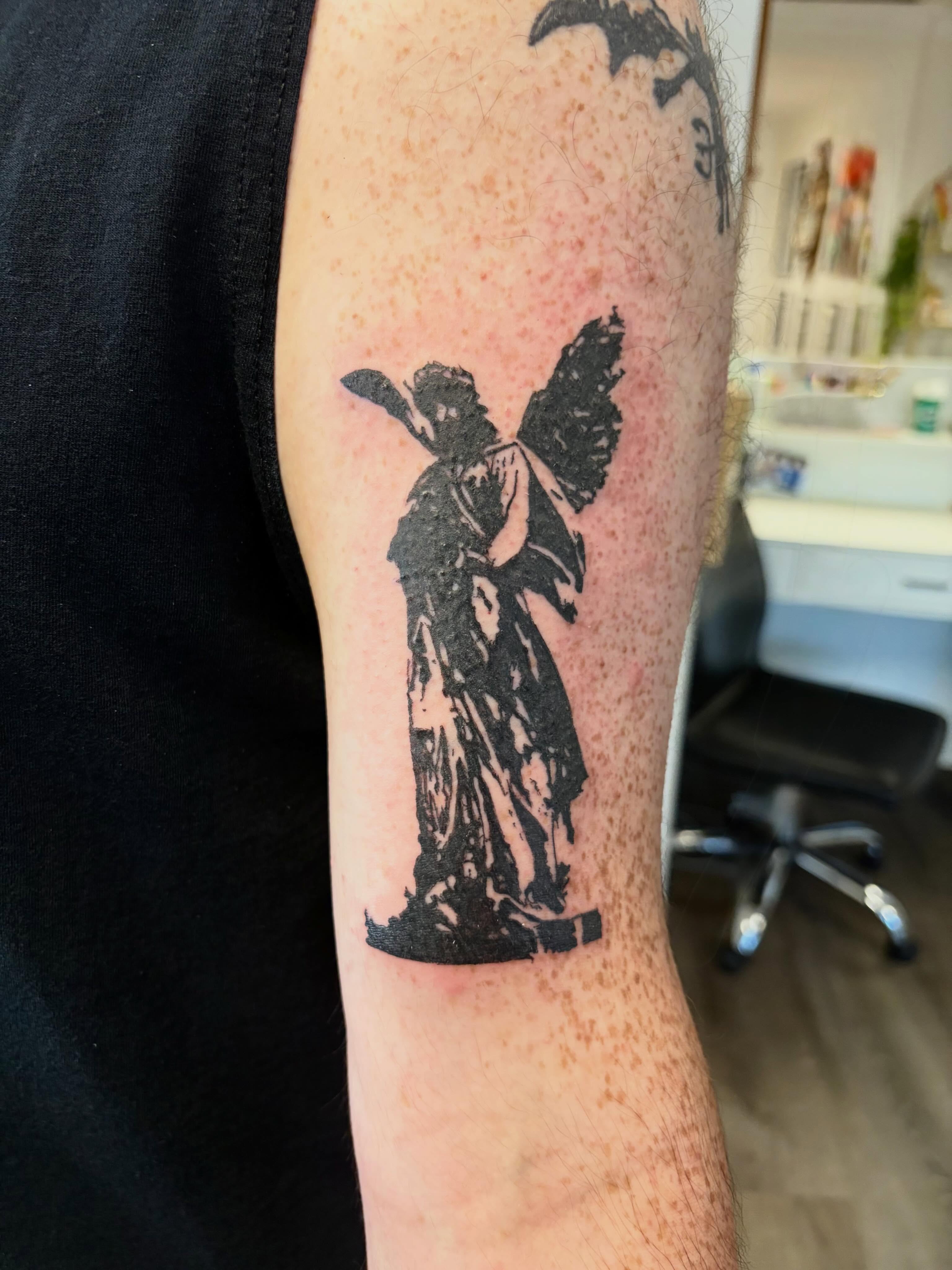 Tattoo by @denictattoos — black_and_grey