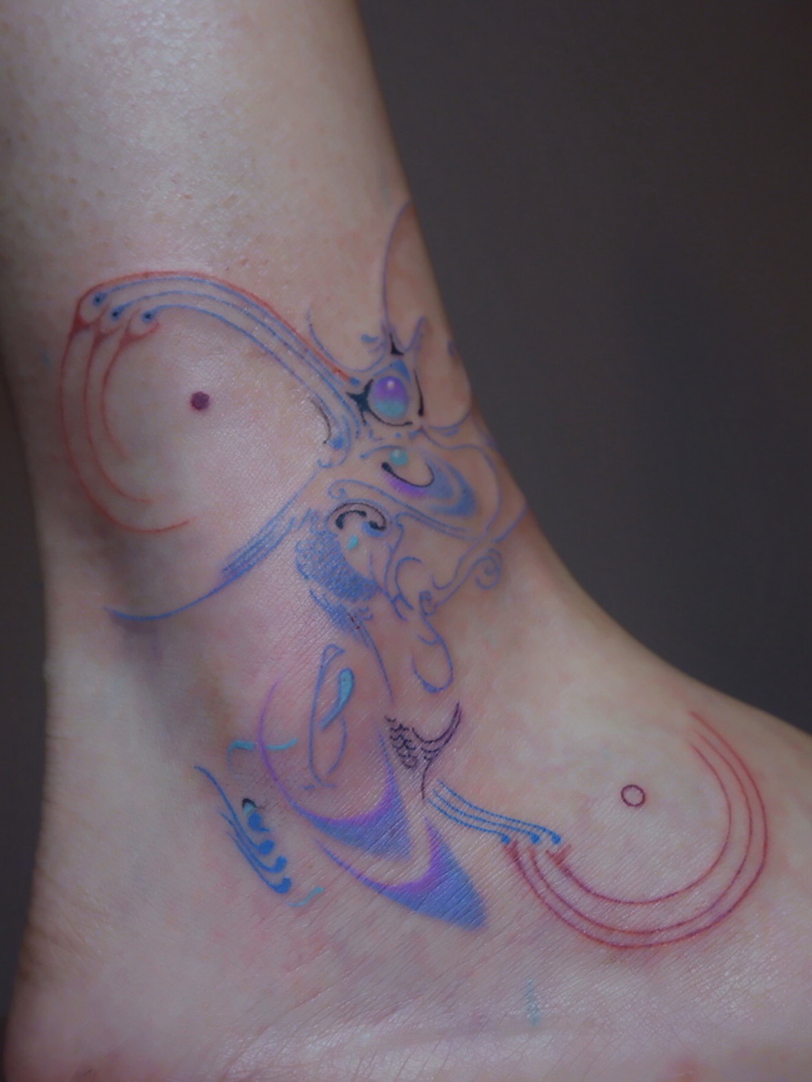 Tattoo by @the_tru_jerrry β geometric, surrealism