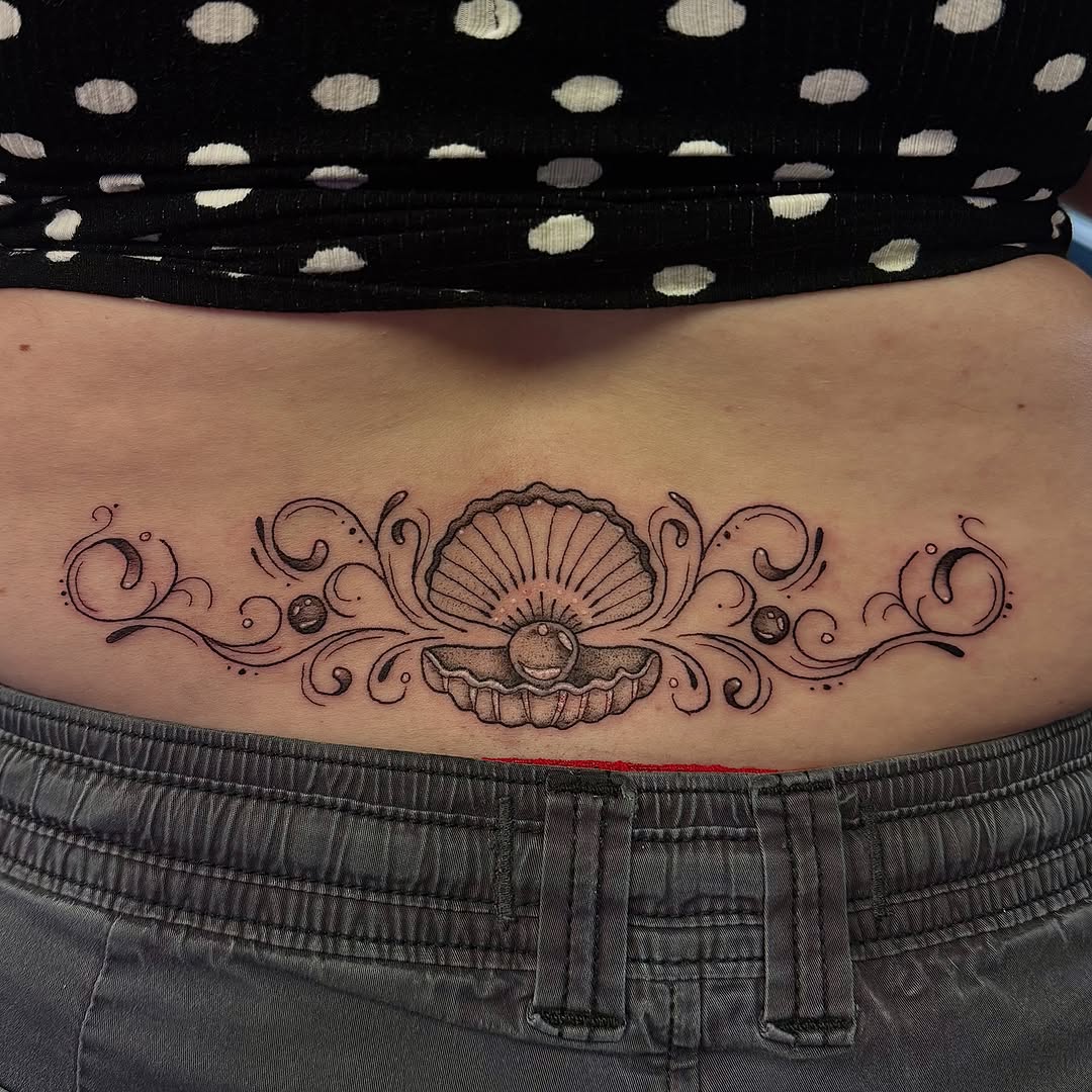 Tattoo by @kat.b.tattoos โ fine_line, ornamental