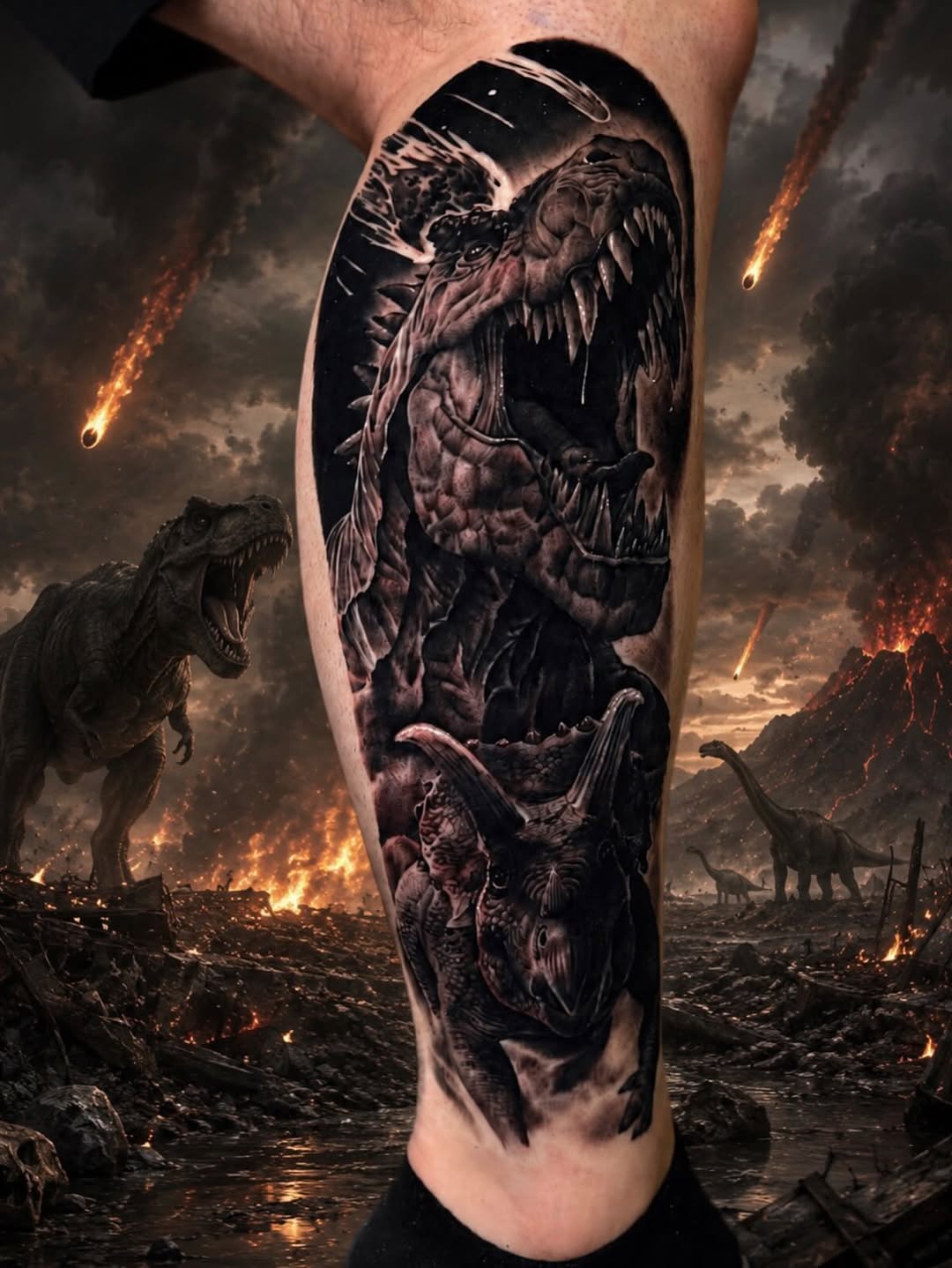 Tattoo by @chanler_tattoos — realism, dark_realism