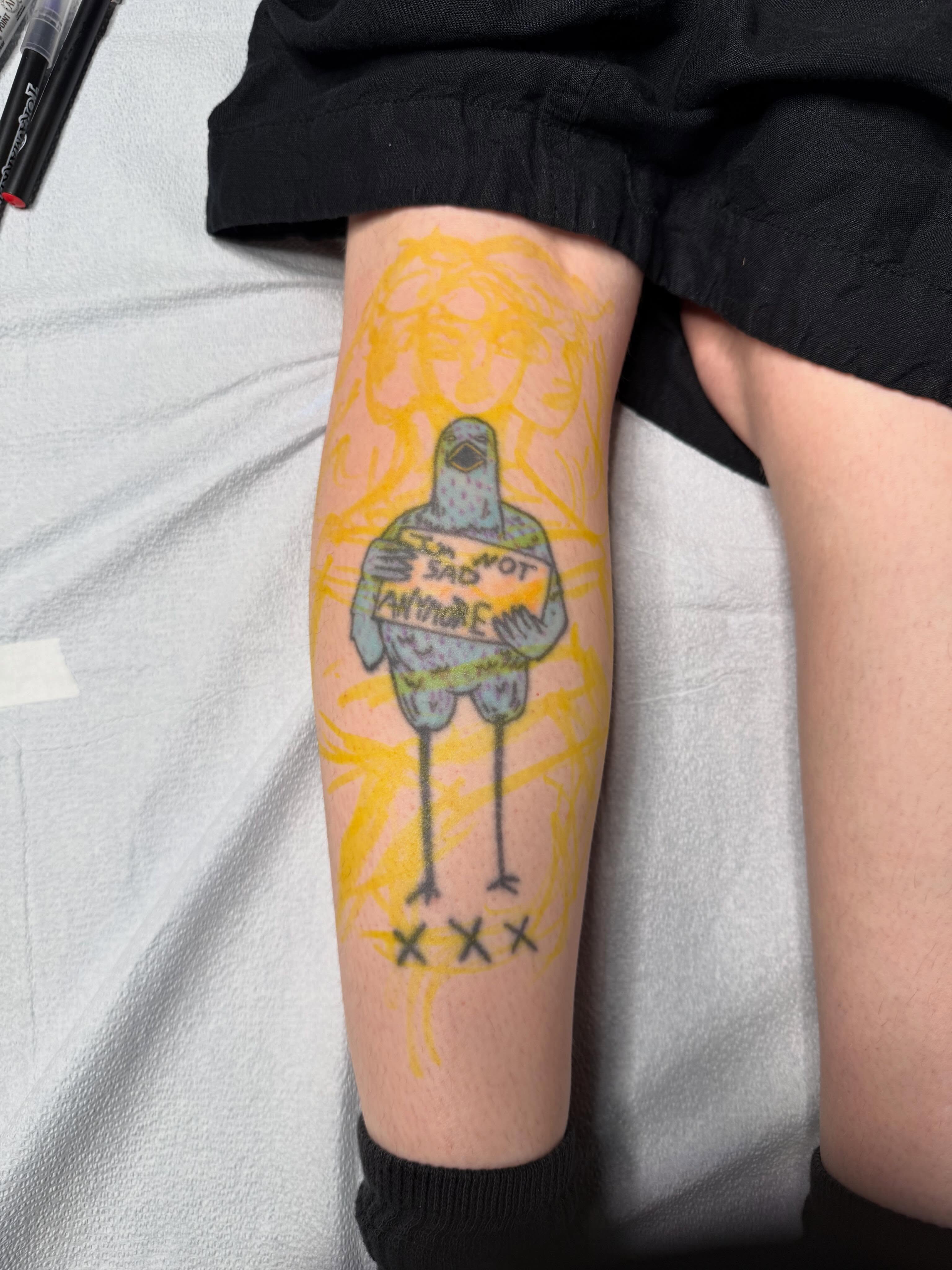 Tattoo by @crookedrain_crookedrain — illustrative