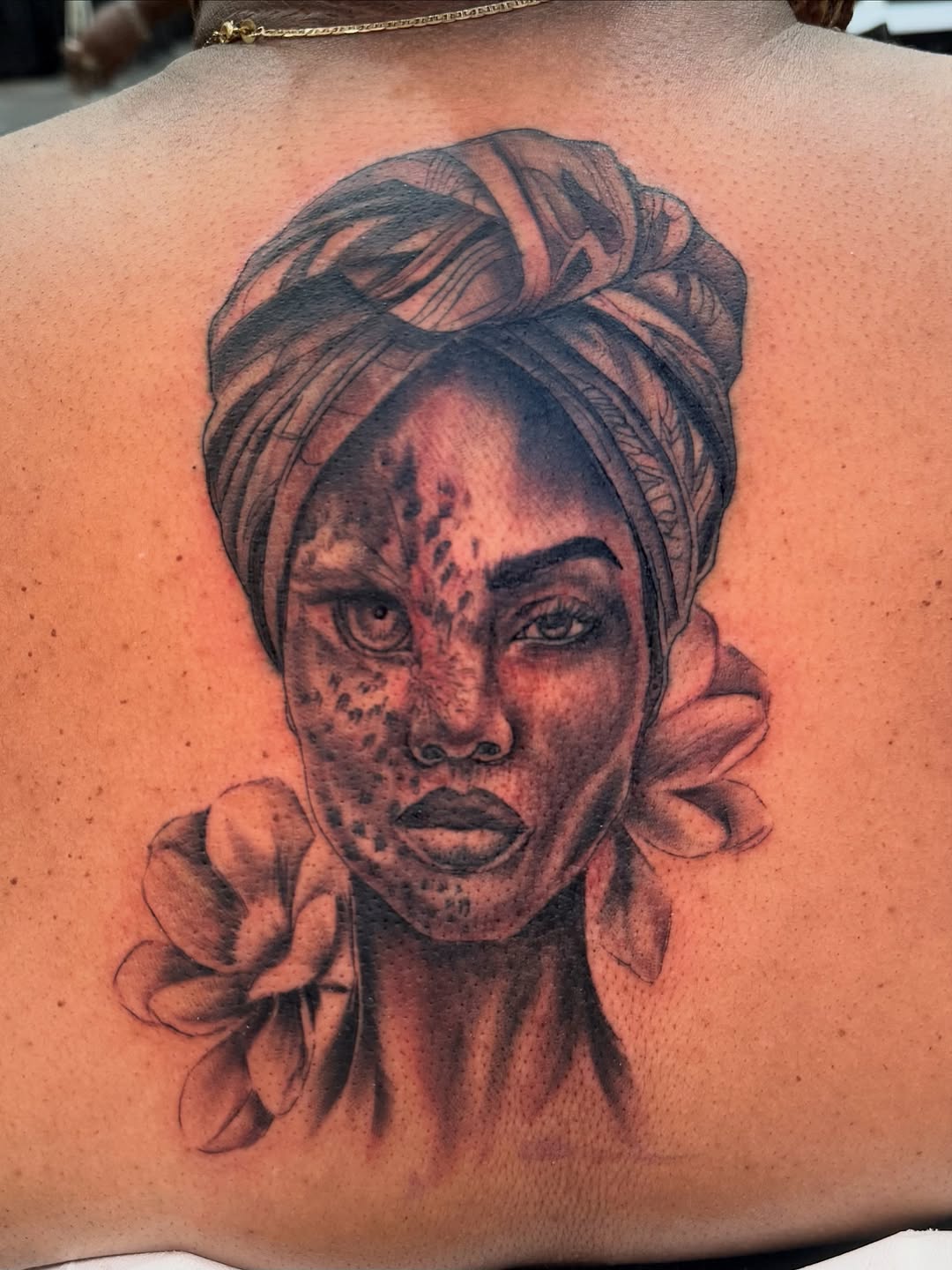 Tattoo by @thatgirlbutta — realism, black_and_grey