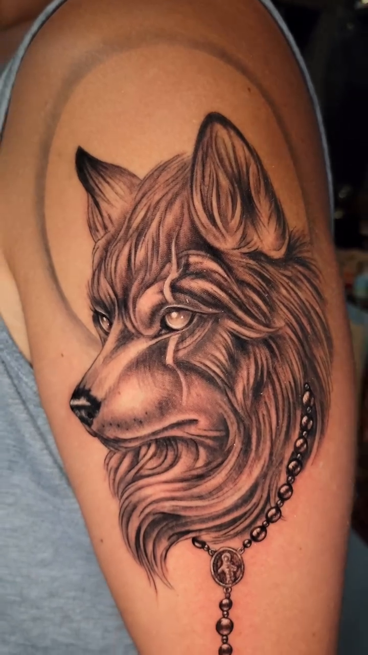Tattoo by @sharptattoos — realism, black_and_grey