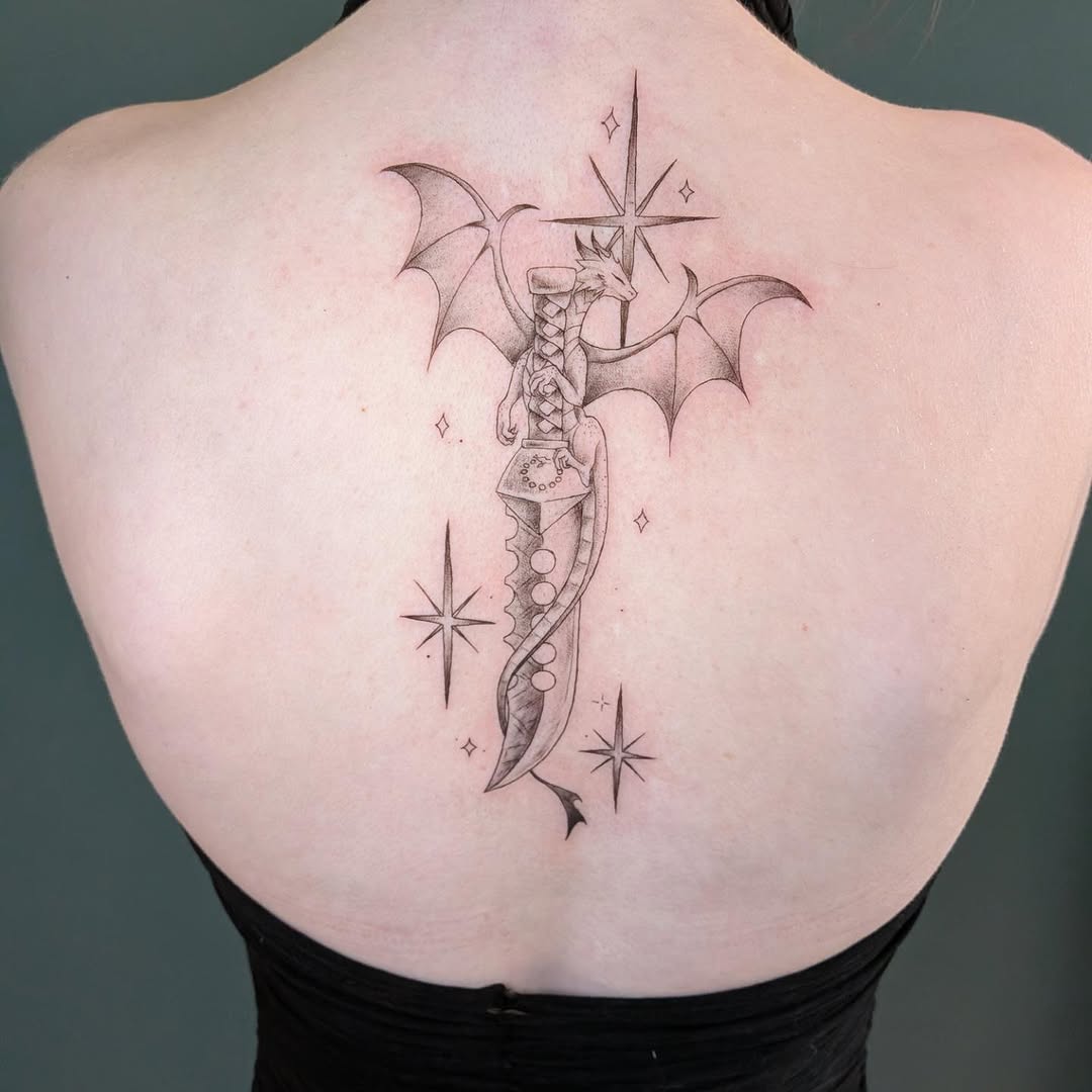 Tattoo by @tattoosbylucyl โ fine_line, illustrative