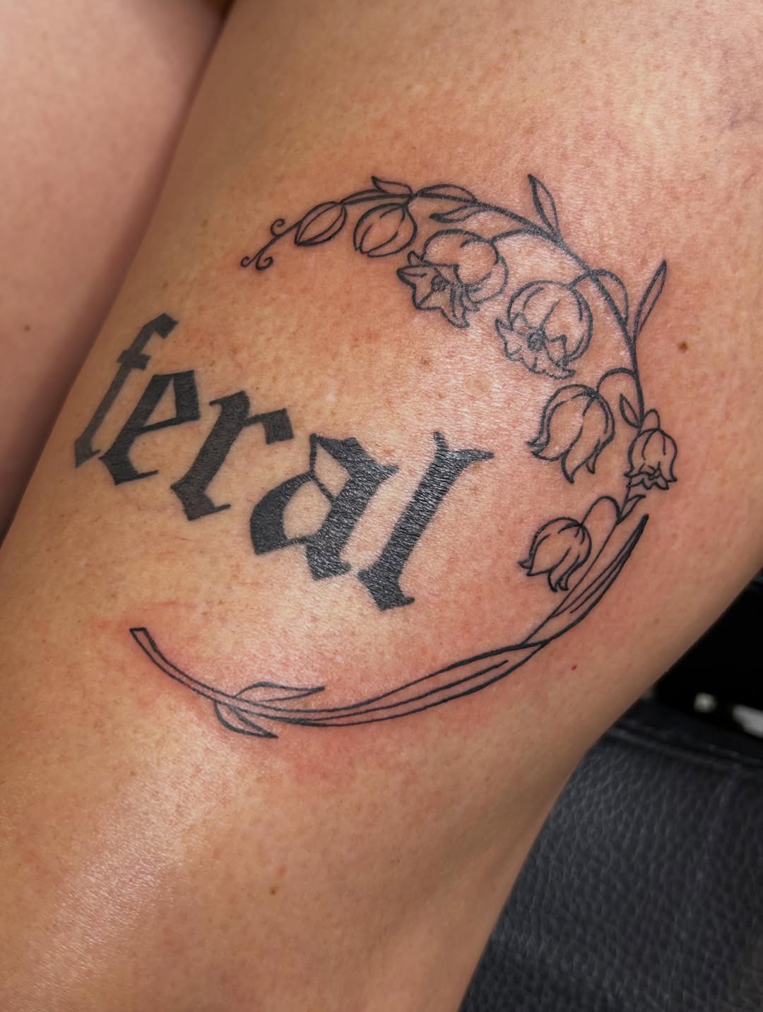 Tattoo by @jbtattooartistry — lettering_script, fine_line
