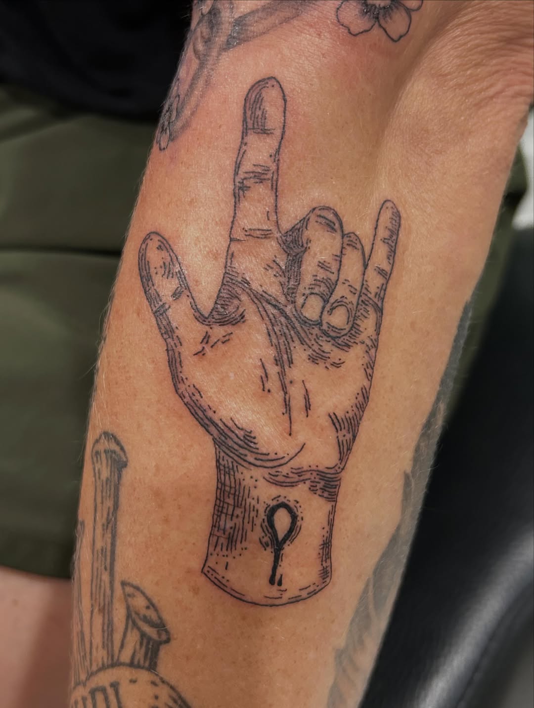 Tattoo by @jbtattooartistry — illustrative, black_and_grey
