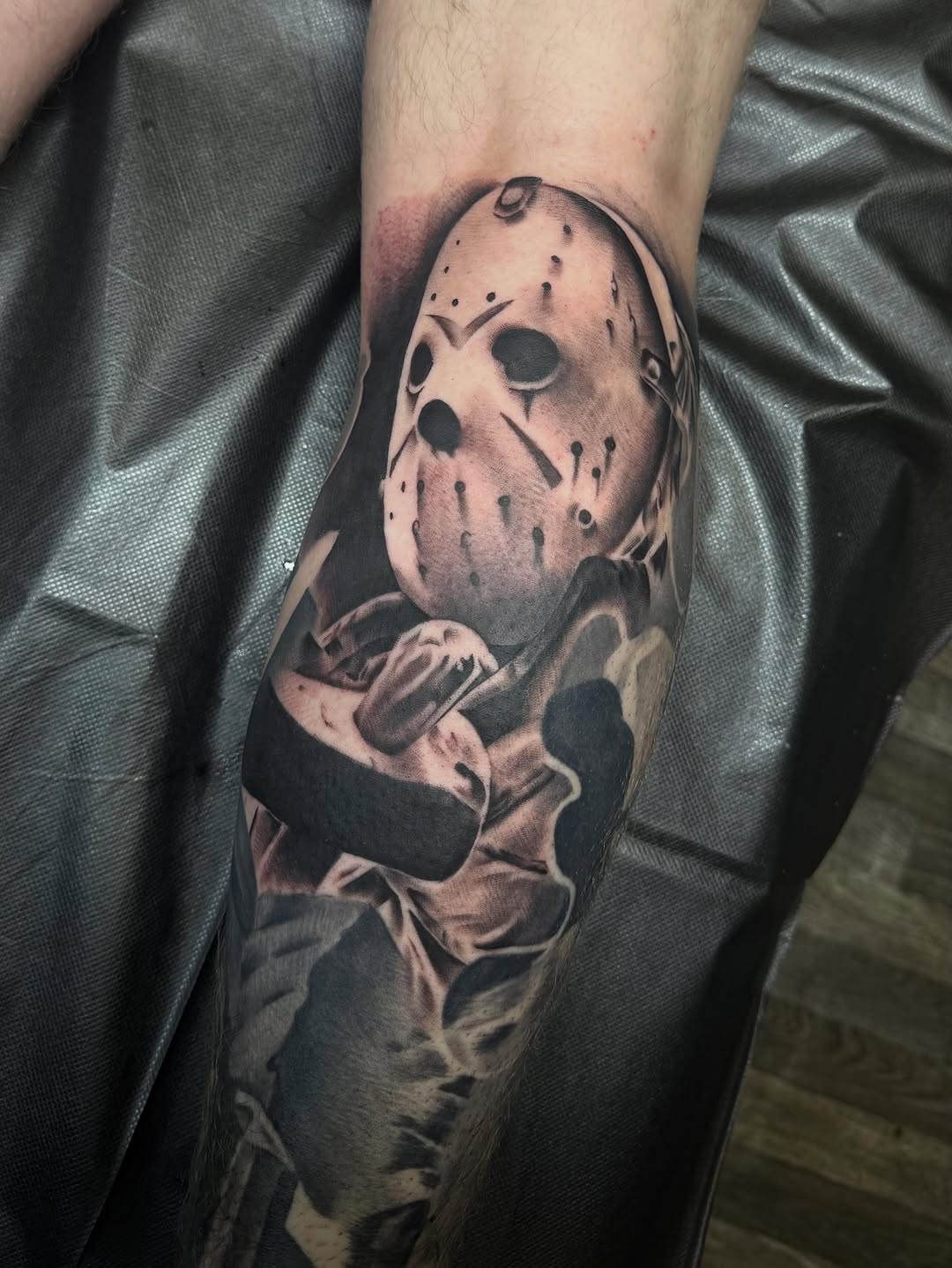 Tattoo by @tattoosxjoseph โ realism, black_and_grey
