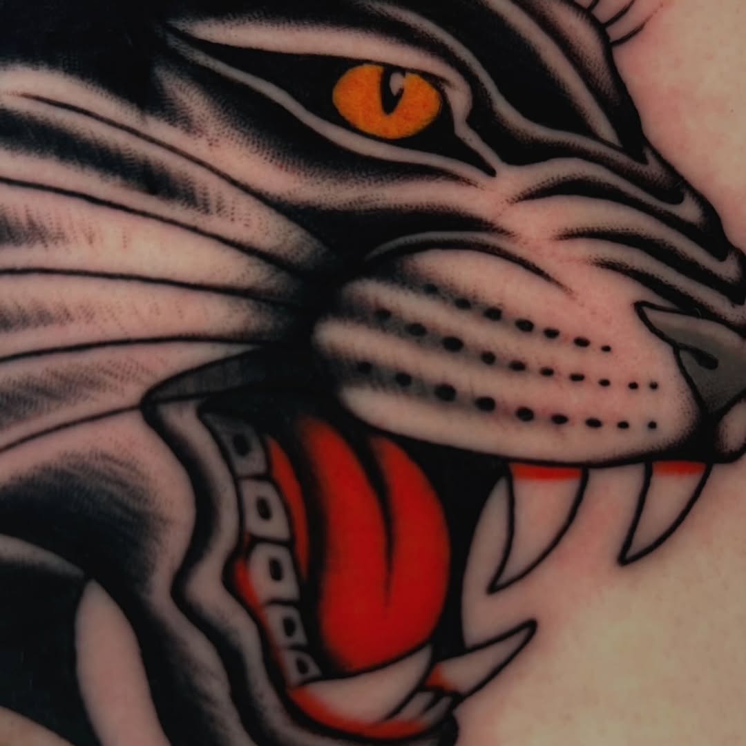 Tattoo by @haileytattooer — american_traditional, black_and_grey