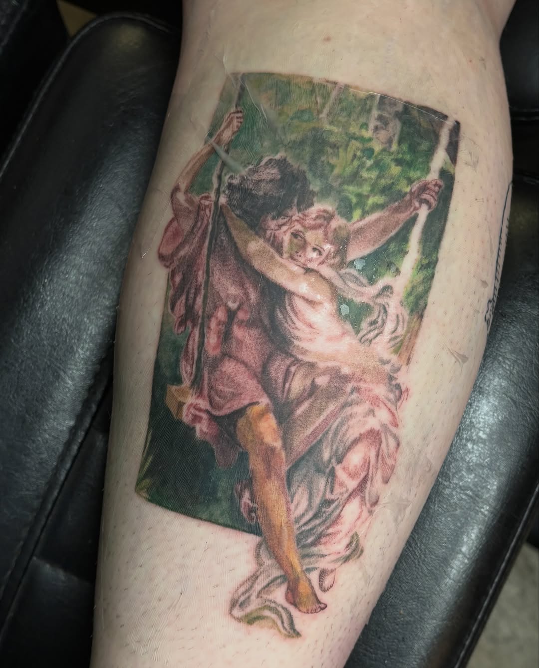 Tattoo by @jnctattoos — realism, trash_polka