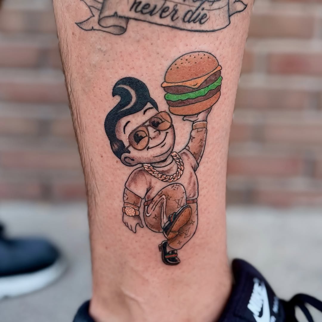 Tattoo by @ldempseytattoos — new_school