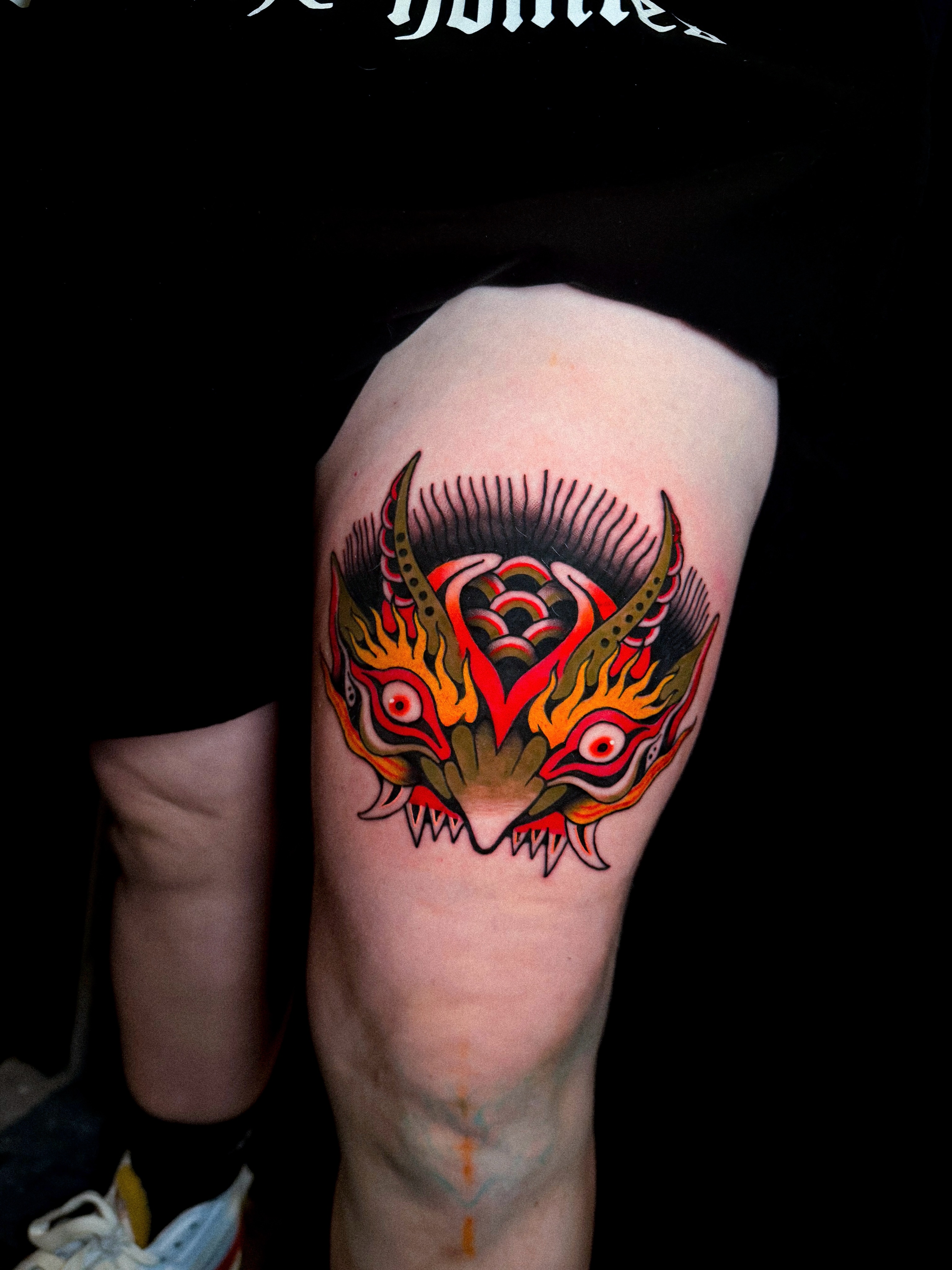 Tattoo by @rogerkampo — american_traditional