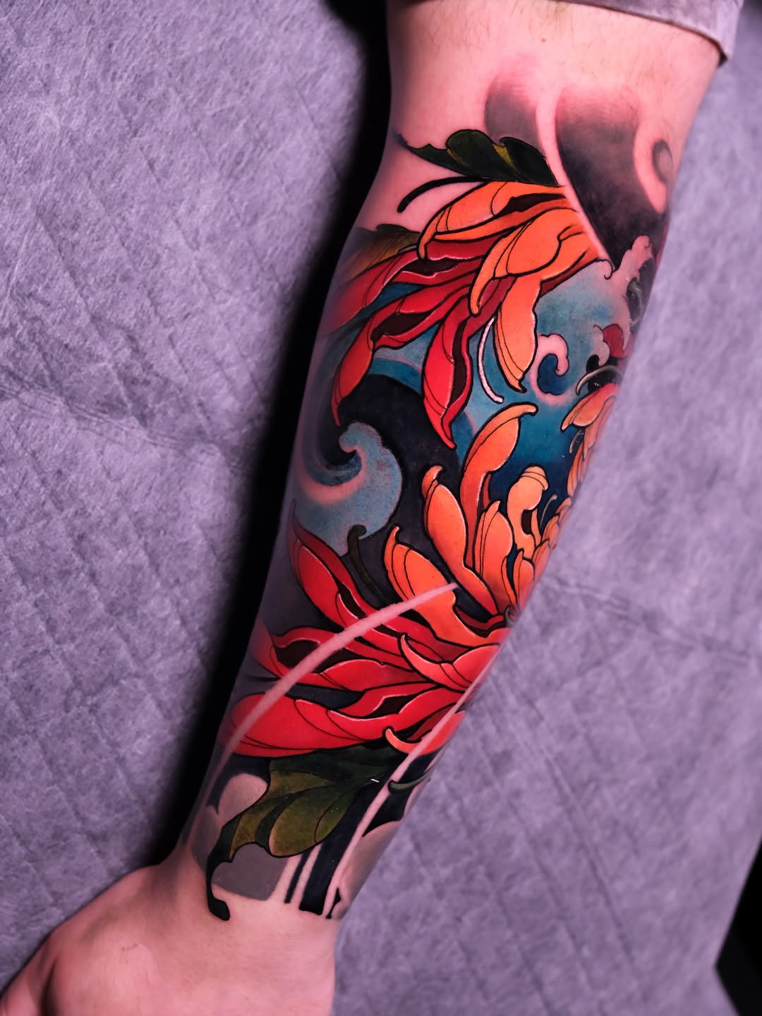 Tattoo by @harleytattooartist — japanese_irezumi, neo_traditional