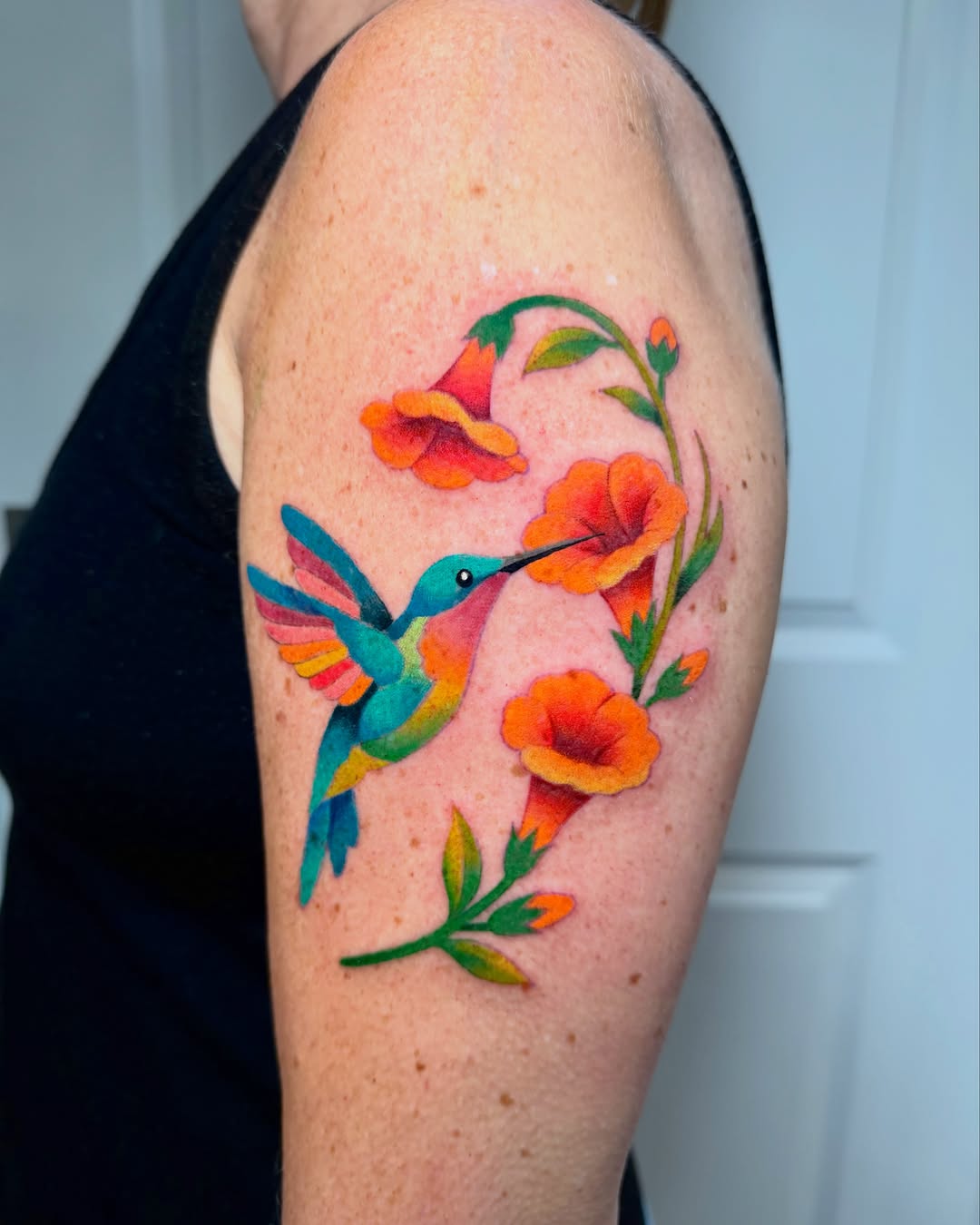Tattoo by @nickmtattoos โ realism, watercolor