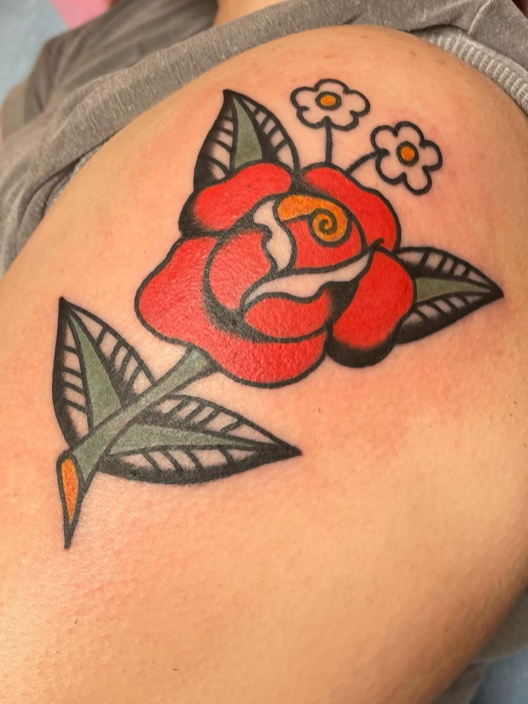 Tattoo by @lovelettersnancy — american_traditional