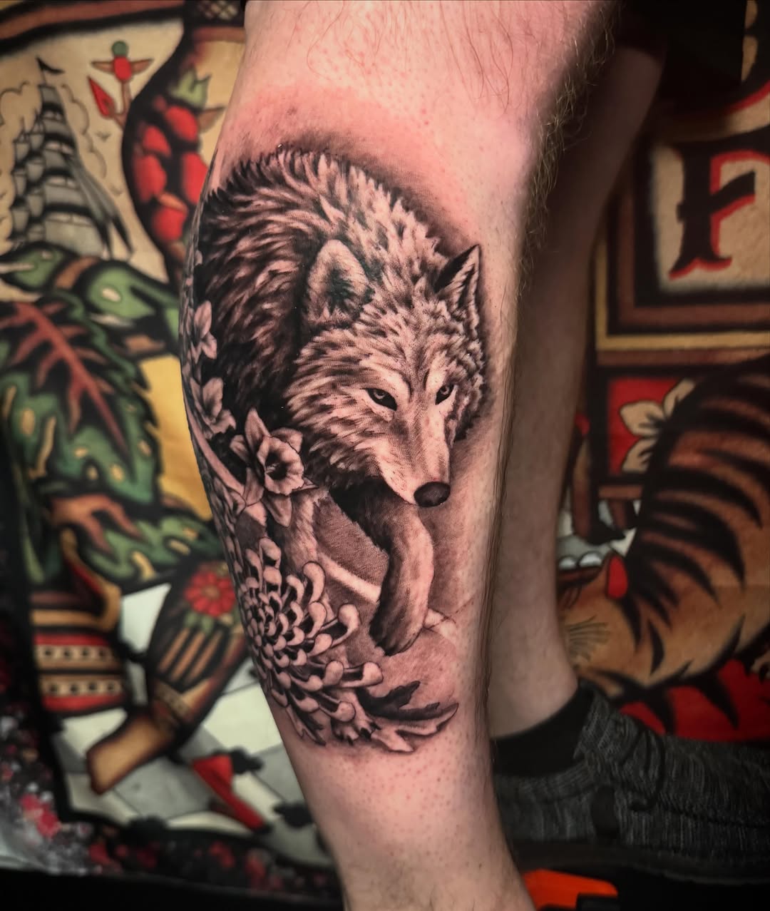 Tattoo by @monkiewicztattoos — realism, black_and_grey