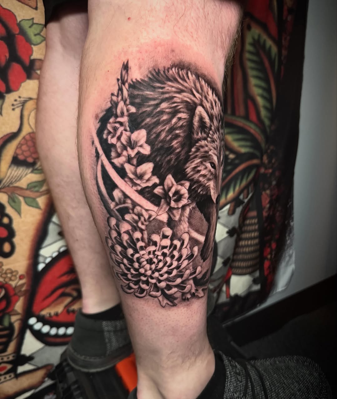 Tattoo by @monkiewicztattoos — realism, black_and_grey