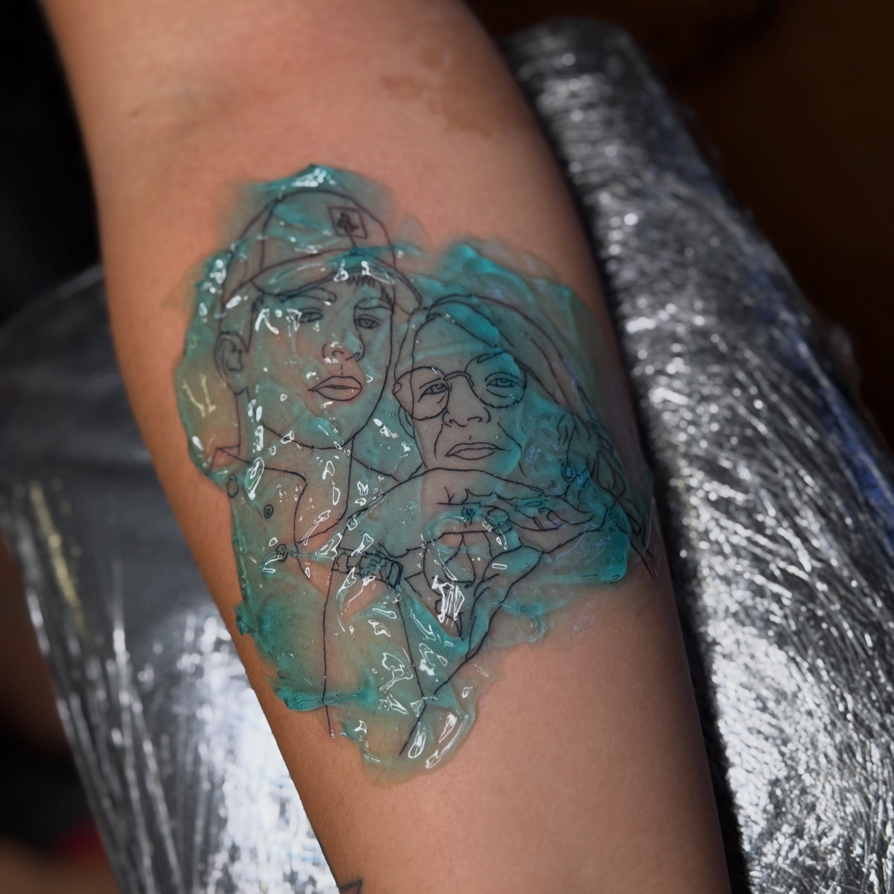 Tattoo by @ferraratattooo — minimalist