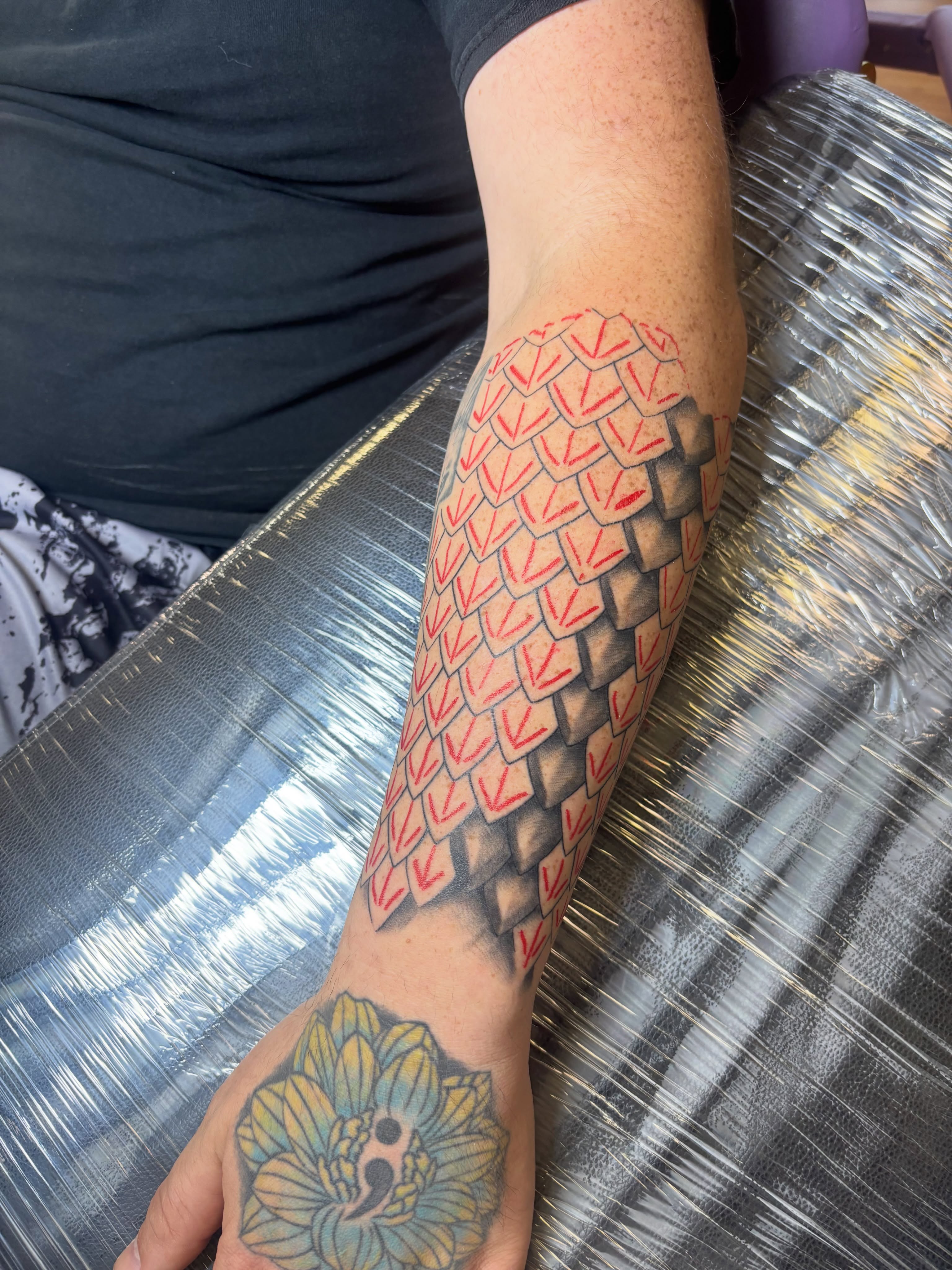 Tattoo by @_fergie_ferg — geometric