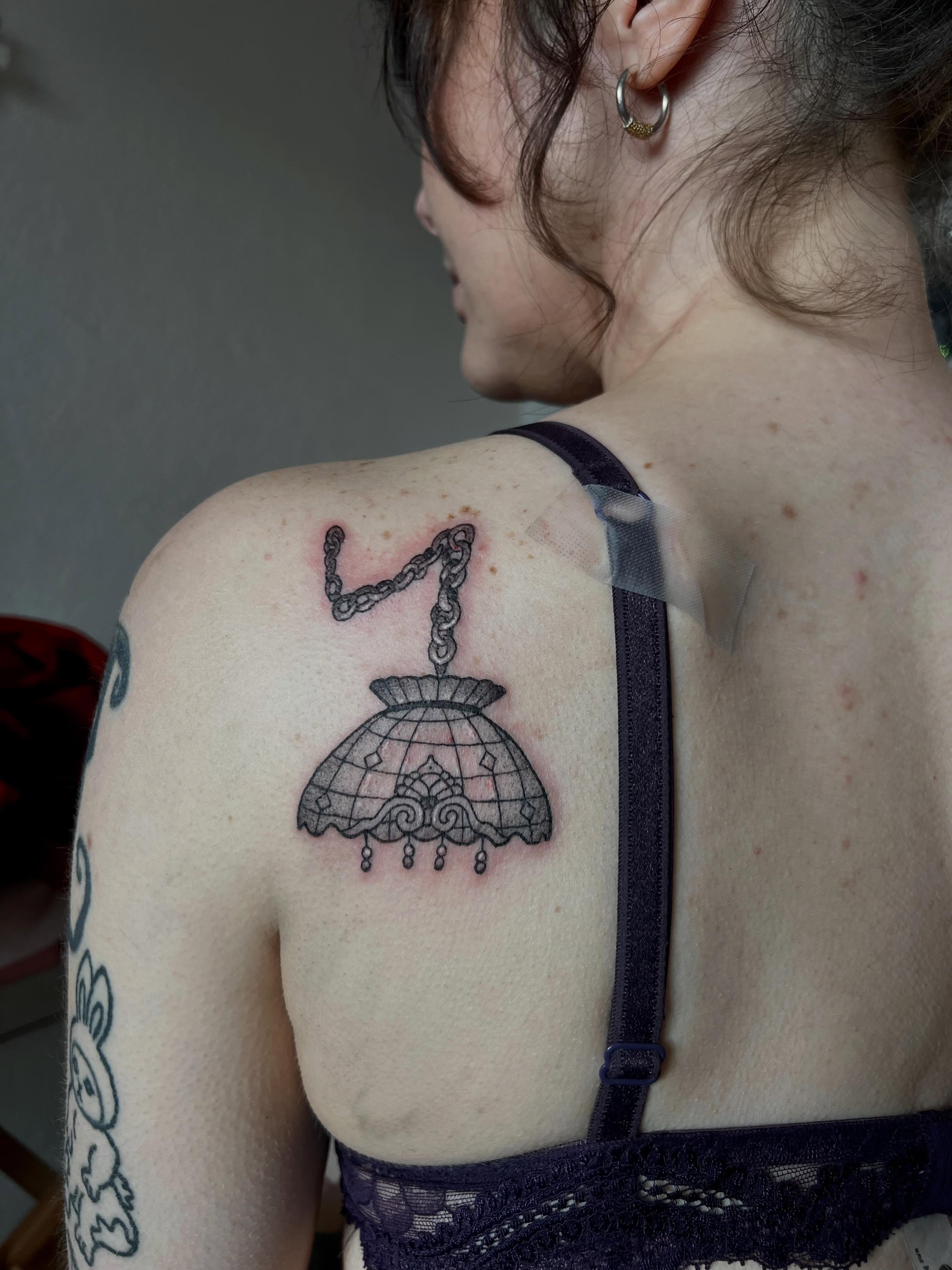 Tattoo by @artbymuggs — black_and_grey