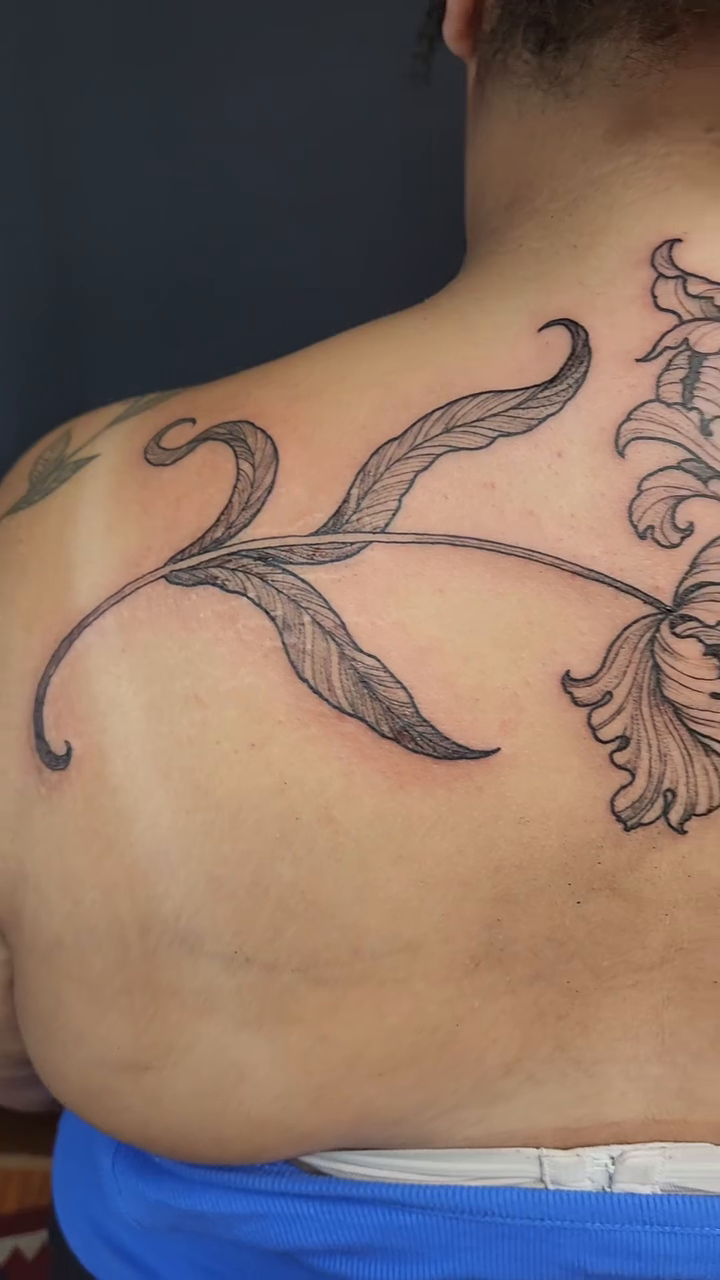 Tattoo by @thelinedefined — fine_line, black_and_grey