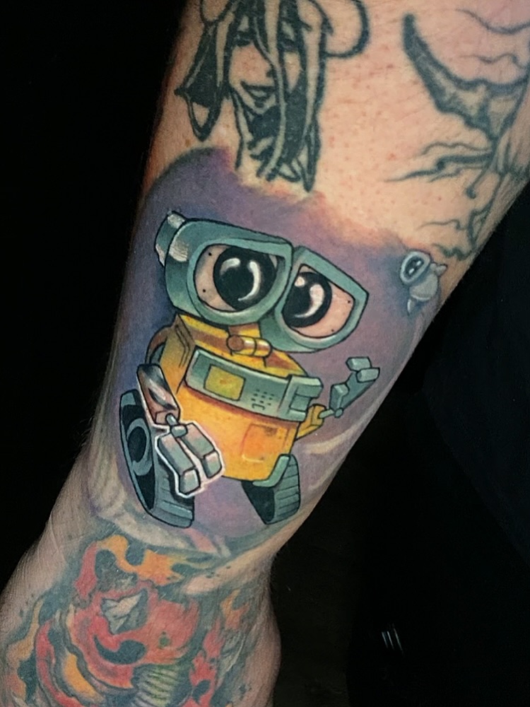 Tattoo by @haleboy.tattoos — new_school, anime