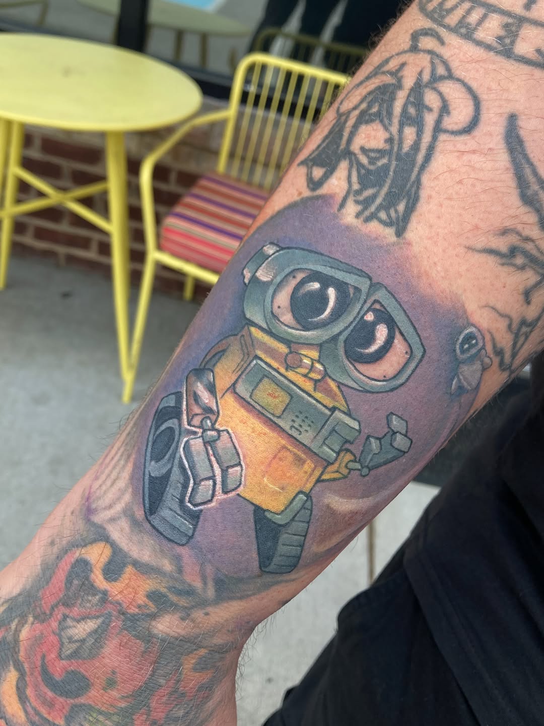 Tattoo by @haleboy.tattoos — realism, anime