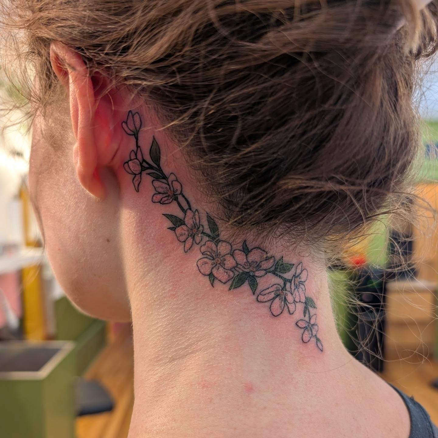 Tattoo by @mothandflametattoos — dotwork