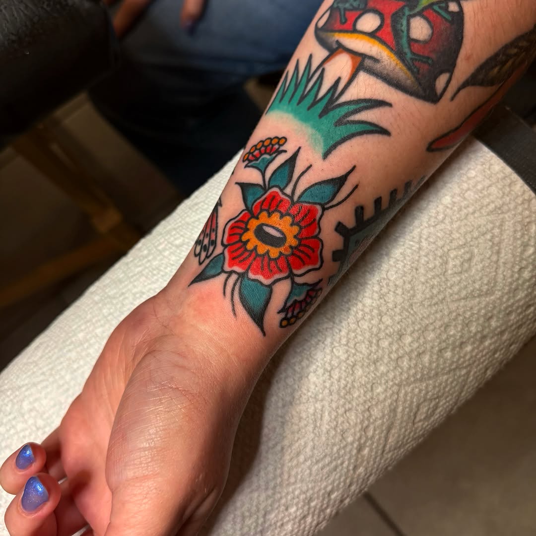 Tattoo by @aintyourcowgirl — american_traditional