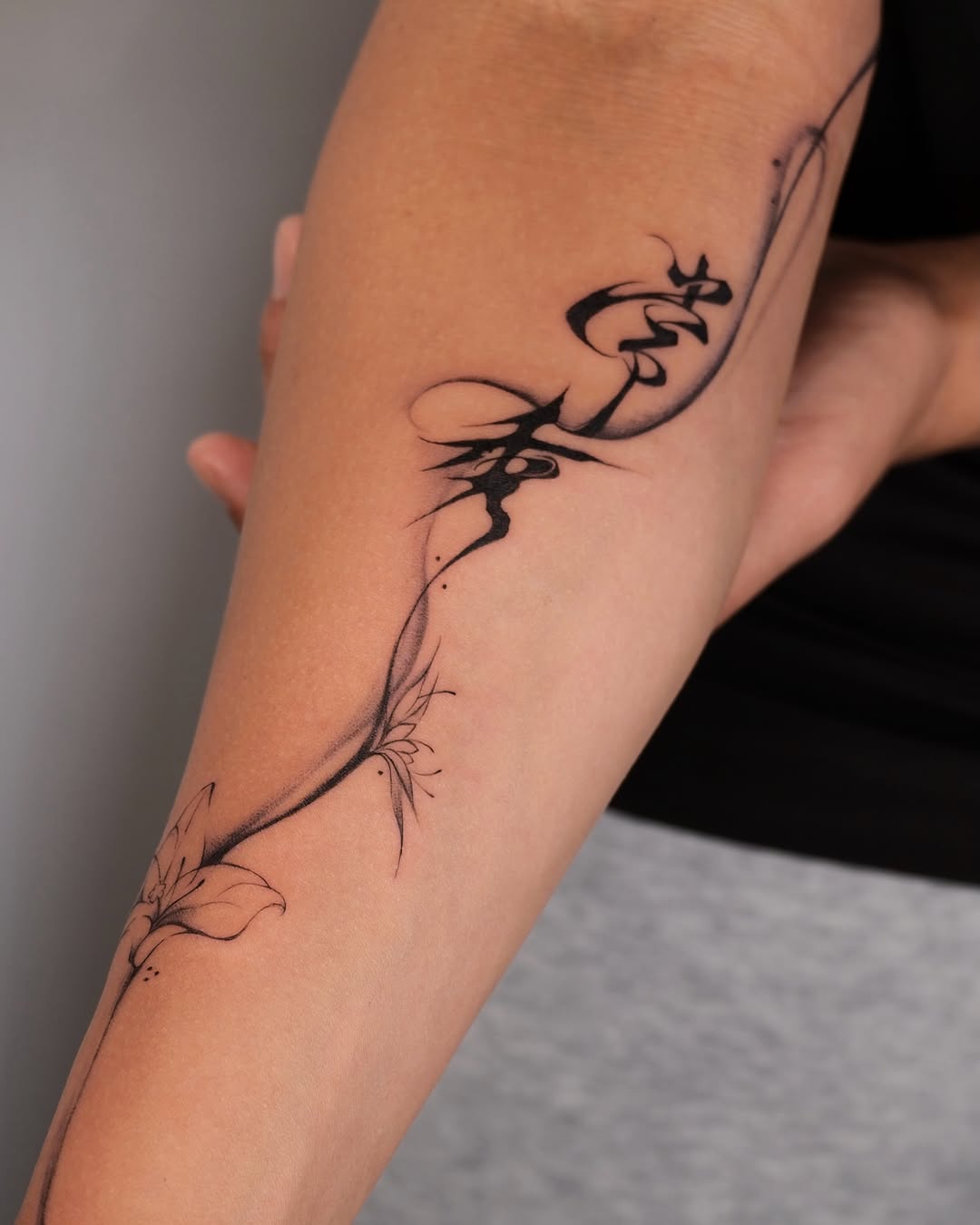 Tattoo by @maimaitatt — fine_line, black_and_grey