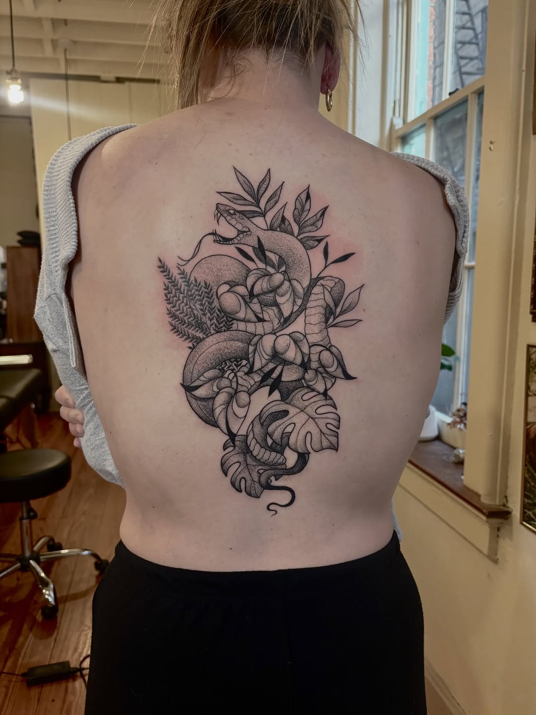 Tattoo by @that.tattoo.vampire — black_and_grey, realism
